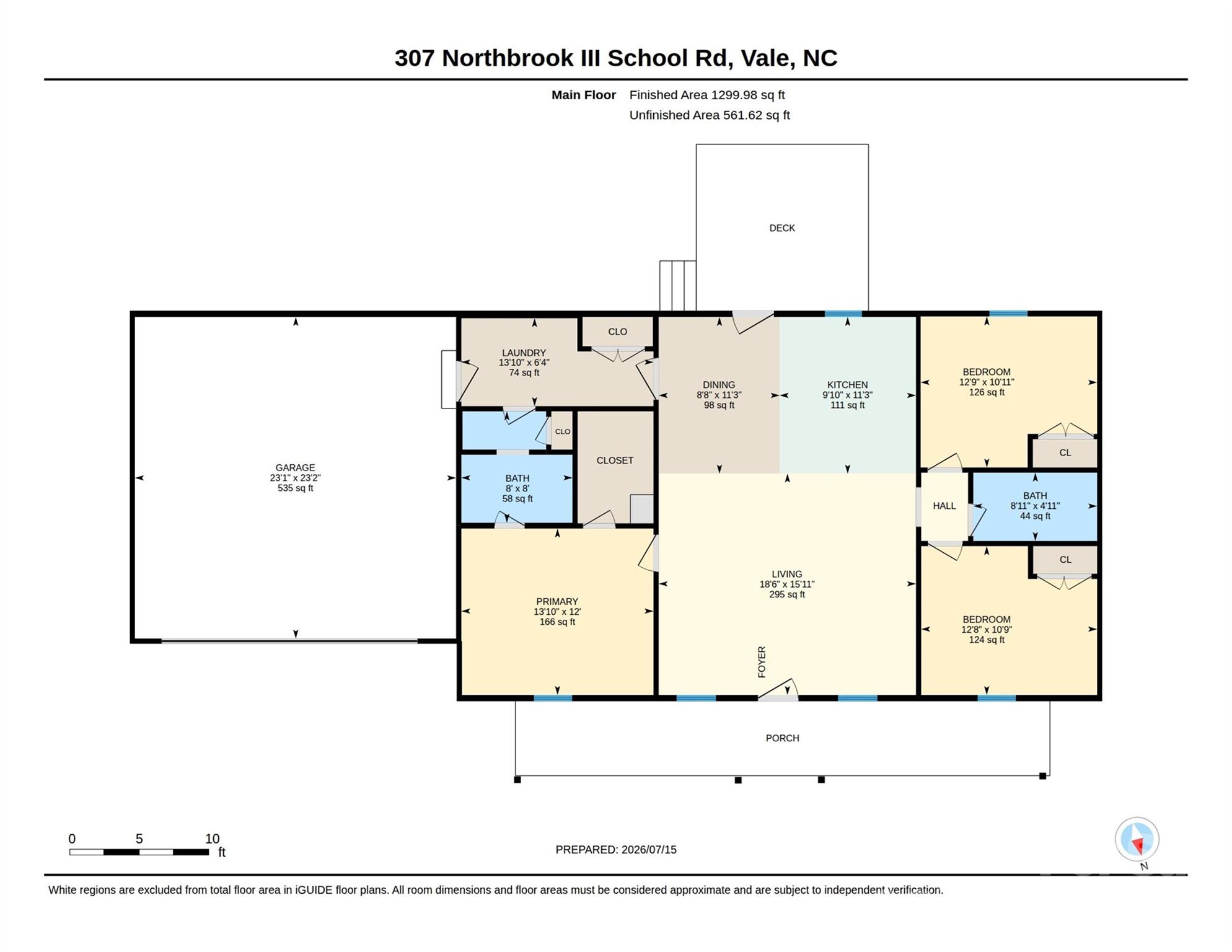 Floor Plan - 307 Northbrook III School Road, Vale