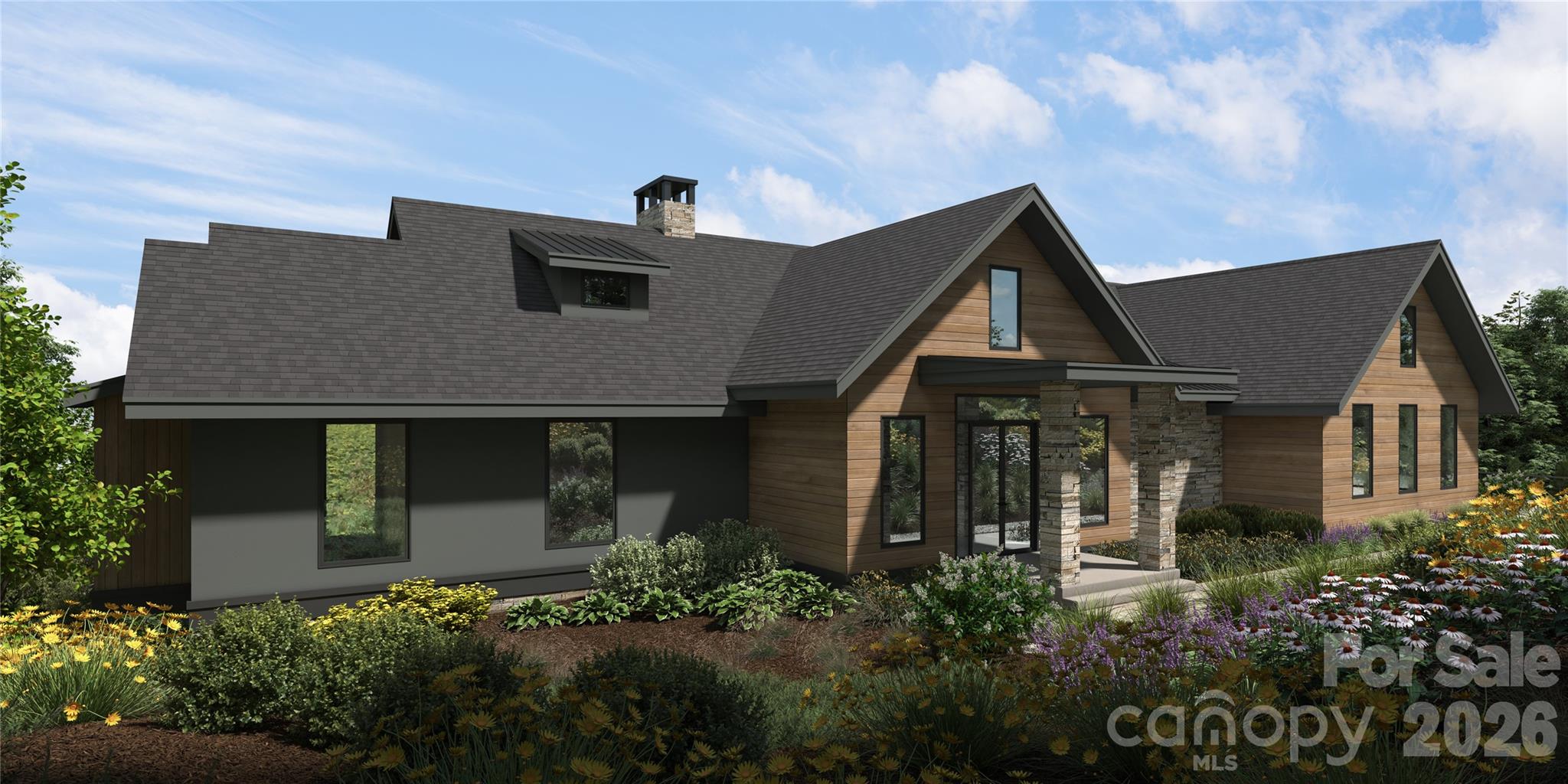 Single Family Residence at 120 Split Rock Trail, Arden, photo 2 of 16