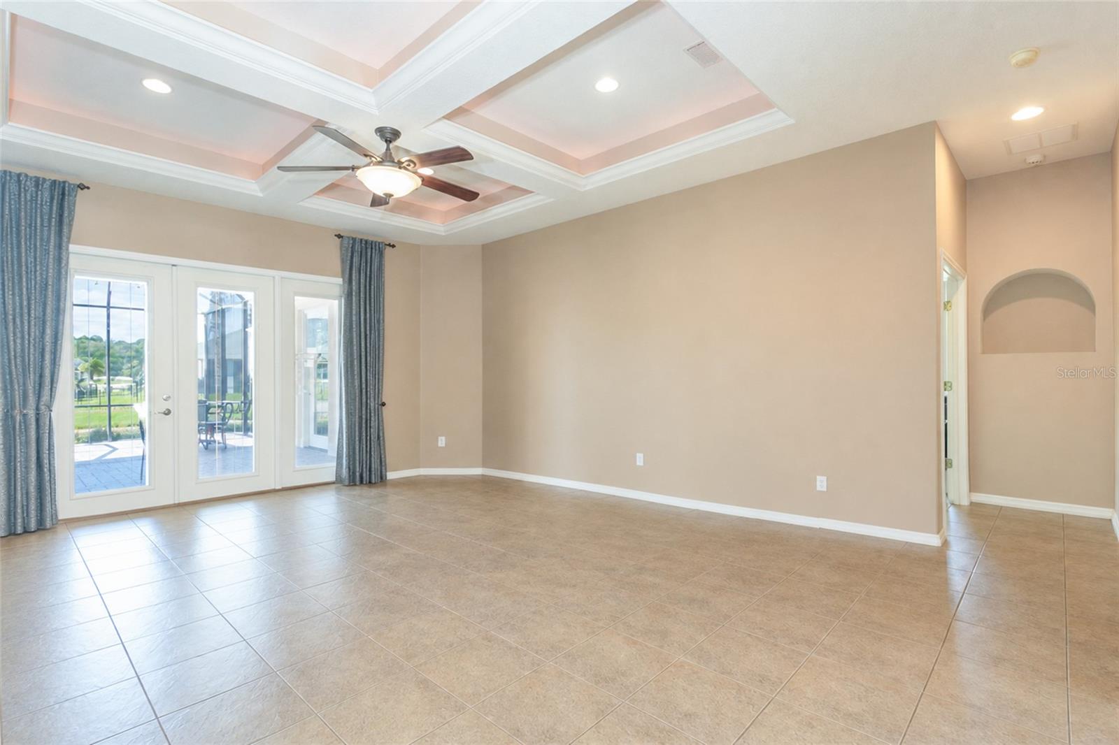 Virtually removed furnitureFamily Room - 6 S LAKEWALK DR, PALM COAST