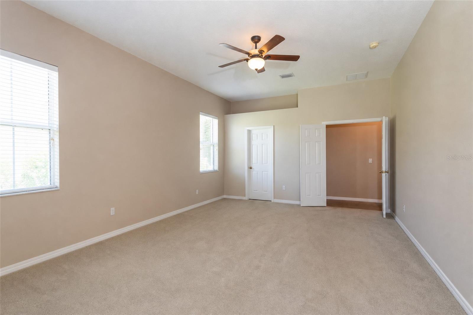 Virtually removed furniture - Primary Bedroom - 6 S LAKEWALK DR, PALM COAST