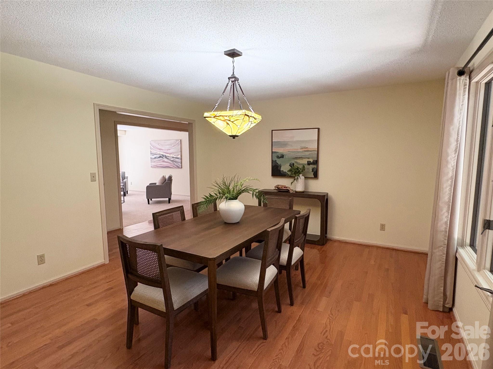 Formal Dining Room, looking towards the Living Room - 115 Woodhaven Drive, Hendersonville