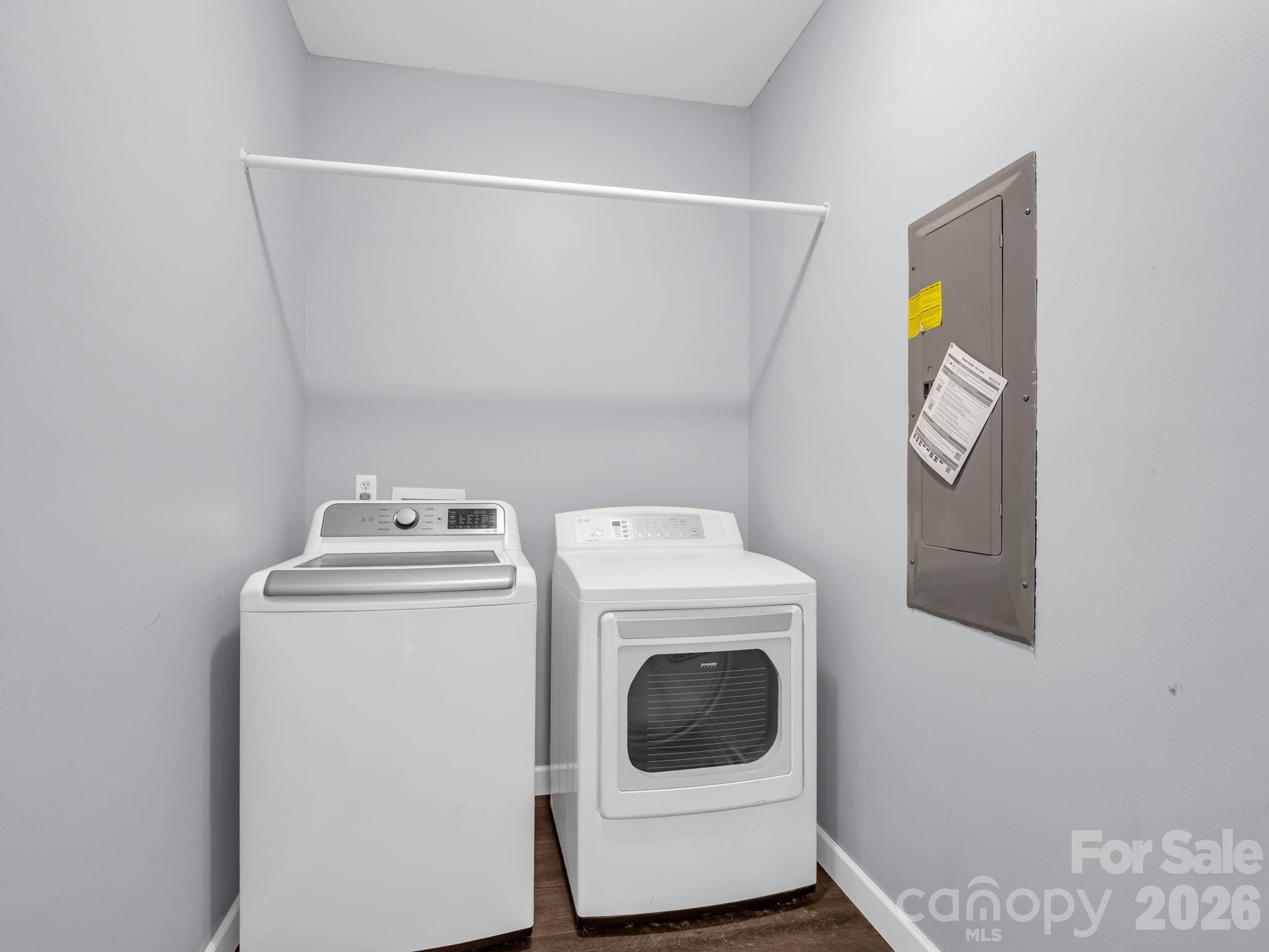 Spacious laundry room; washer + dryer convey. - 355 Hidden Meadow Drive, Hendersonville