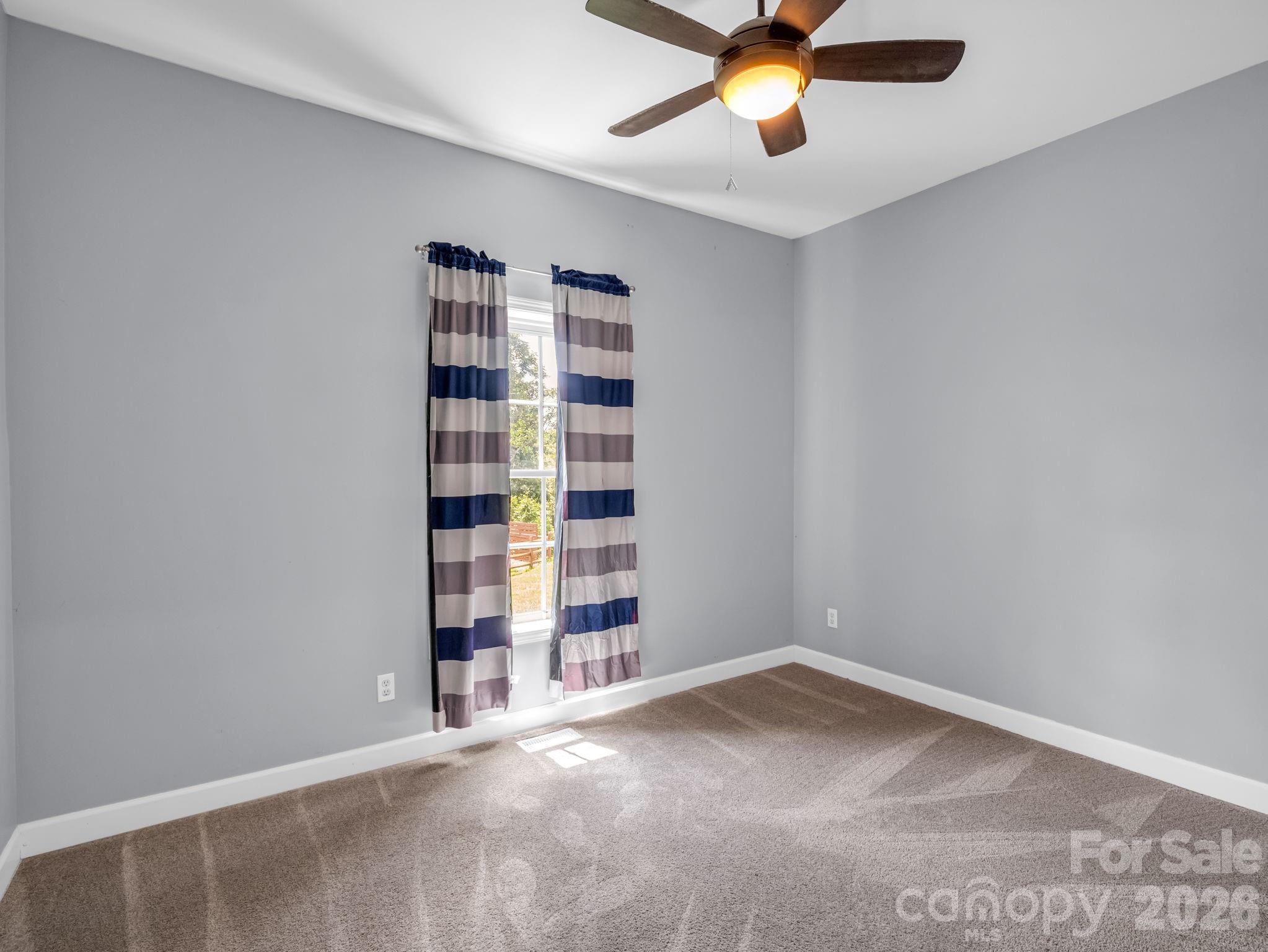 Office / flex space view from door. - 355 Hidden Meadow Drive, Hendersonville