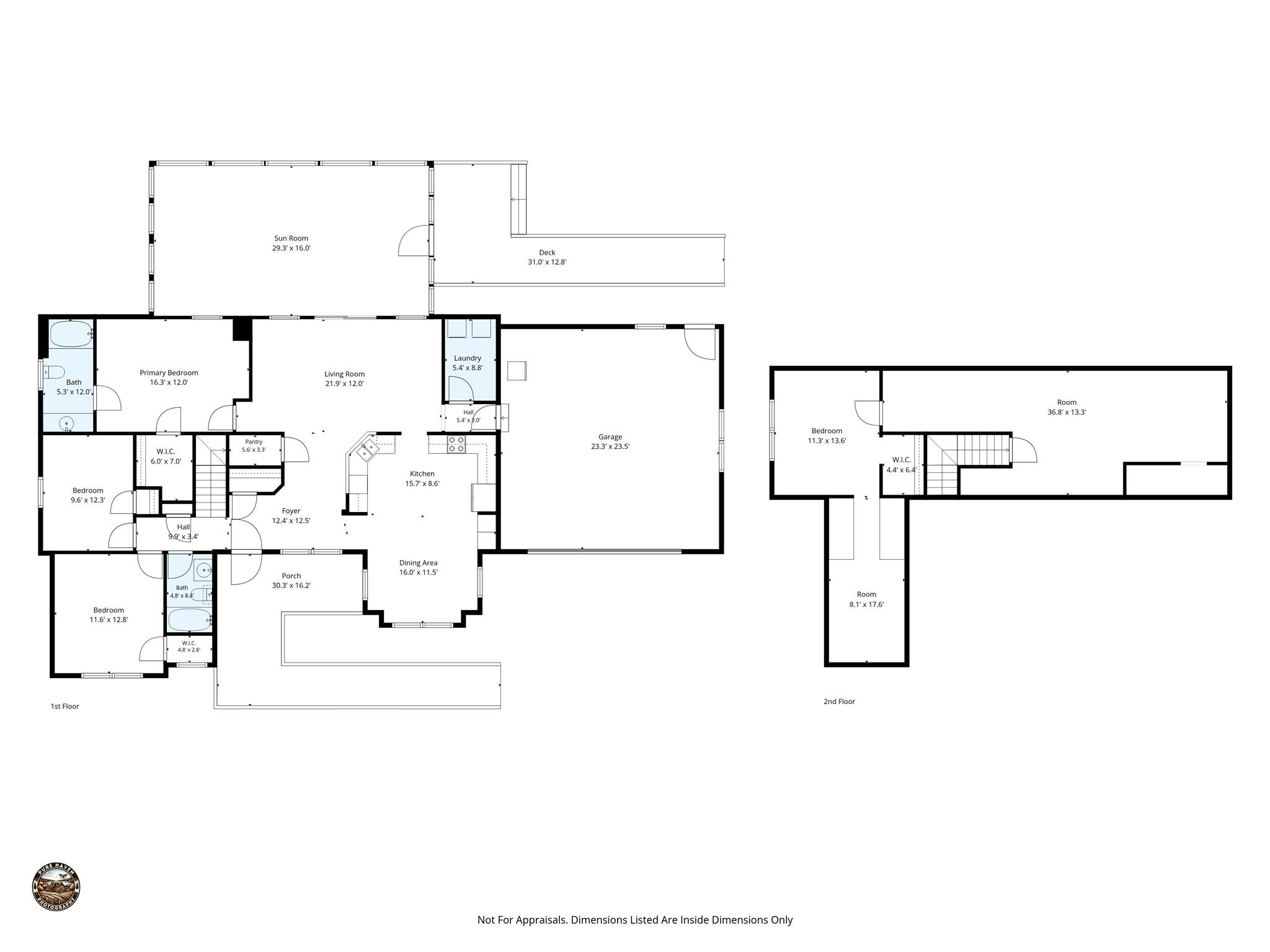 Layout of the 2,950 sqft of this beautiful home. - 355 Hidden Meadow Drive, Hendersonville