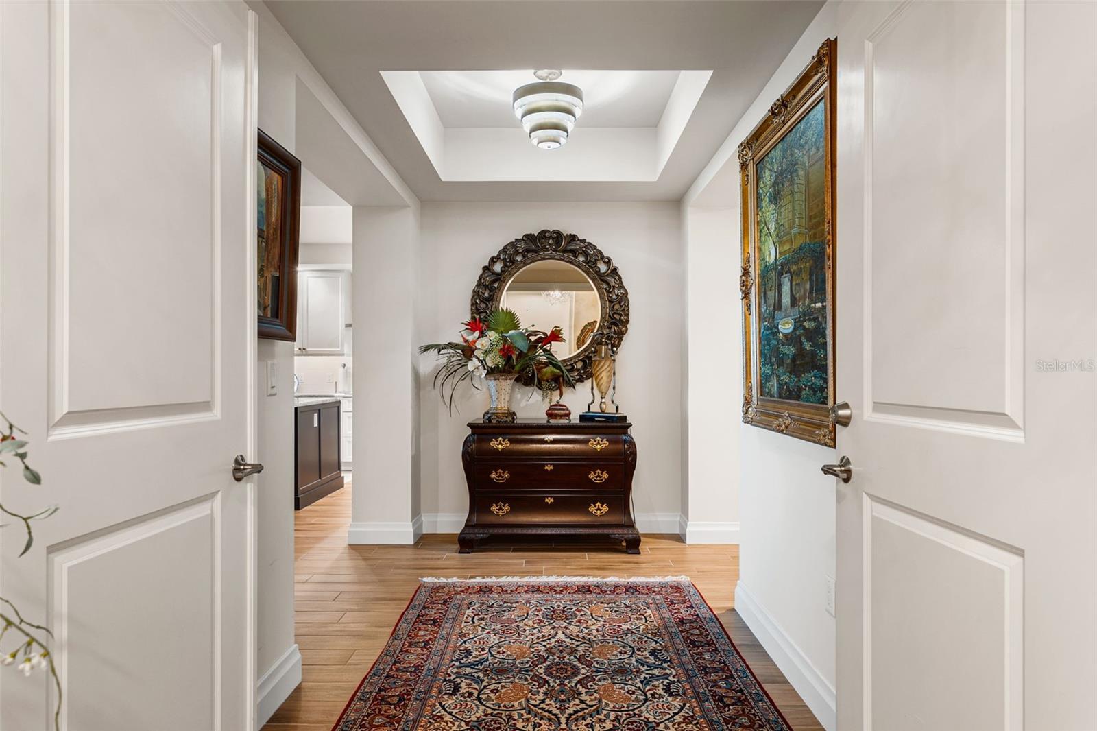 Entrance from Private foyer - 795 COLLANY RD #204, TIERRA VERDE
