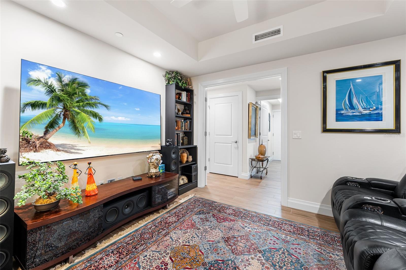 Private Theater / Media room - 795 COLLANY RD #204, TIERRA VERDE