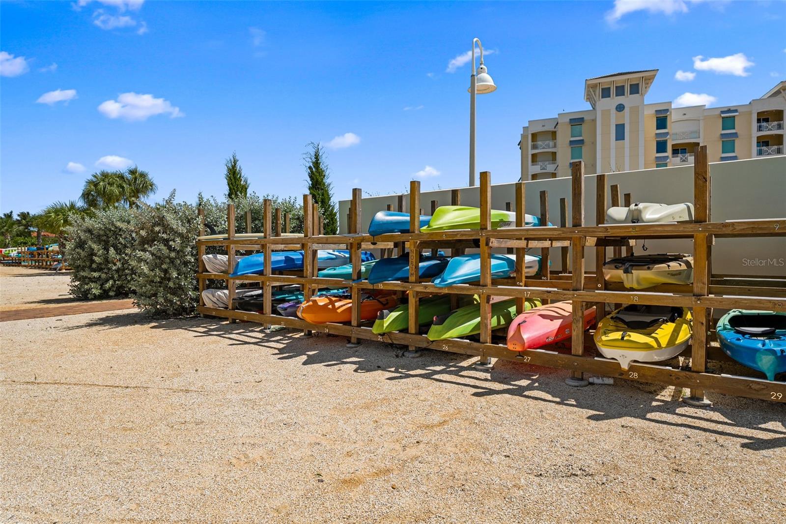Kayak storage and picnic area - 795 COLLANY RD #204, TIERRA VERDE