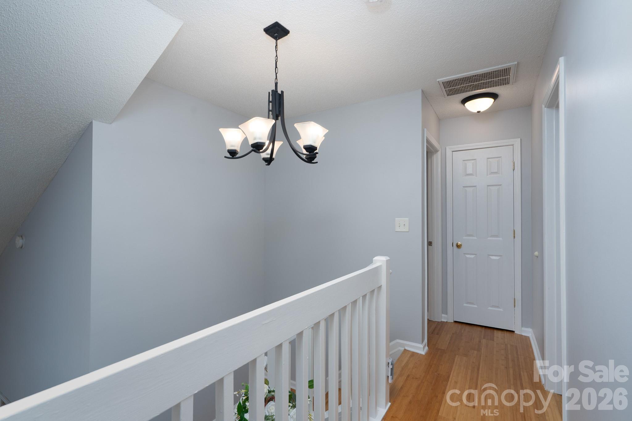 hall leading to 2nd floor bedroom - 1929 Billingsville School Court, Charlotte