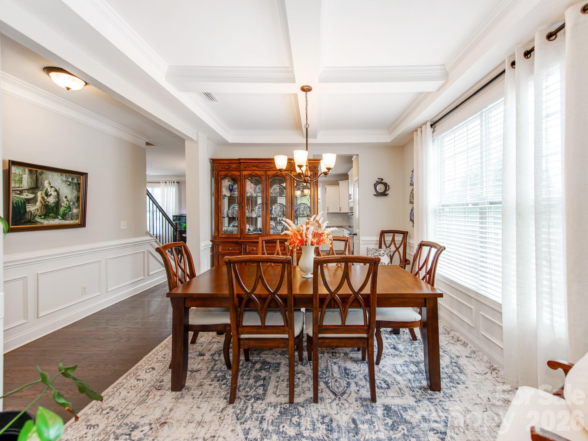 formal dining room area - 11013 Charmont Place, Huntersville