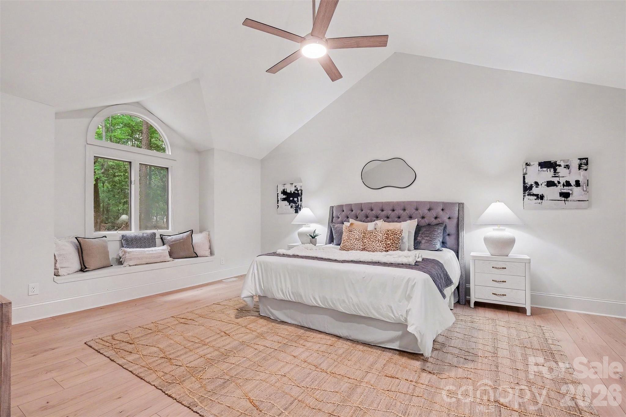 Your new owners' suite (oasis!?!) is huge at 19 1/2 feet by 15 1/2 feet and feels even larger thanks to the vaulted ceilings. - 5042 Marci Lane, Belmont