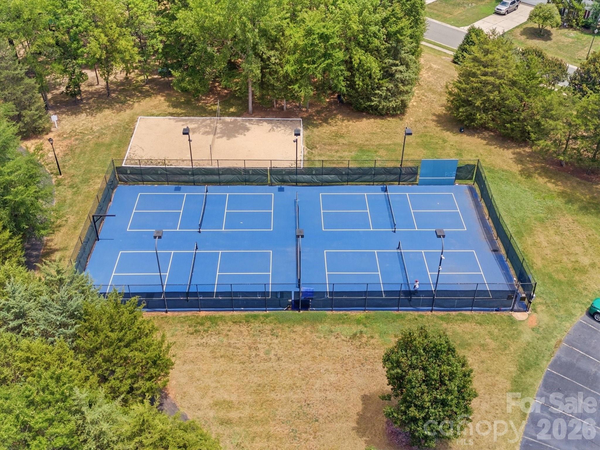 Pickle ball and Beach Volleyball courts - 2007 Rosewater Lane, Indian Trail