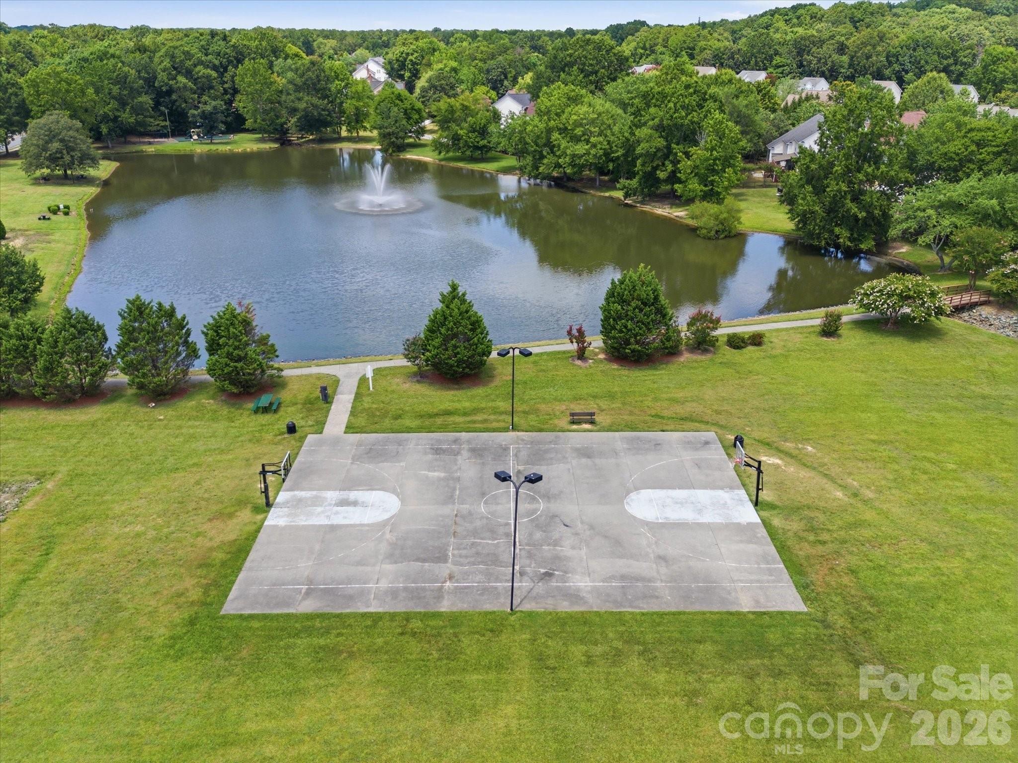 Basketball Court - 2007 Rosewater Lane, Indian Trail