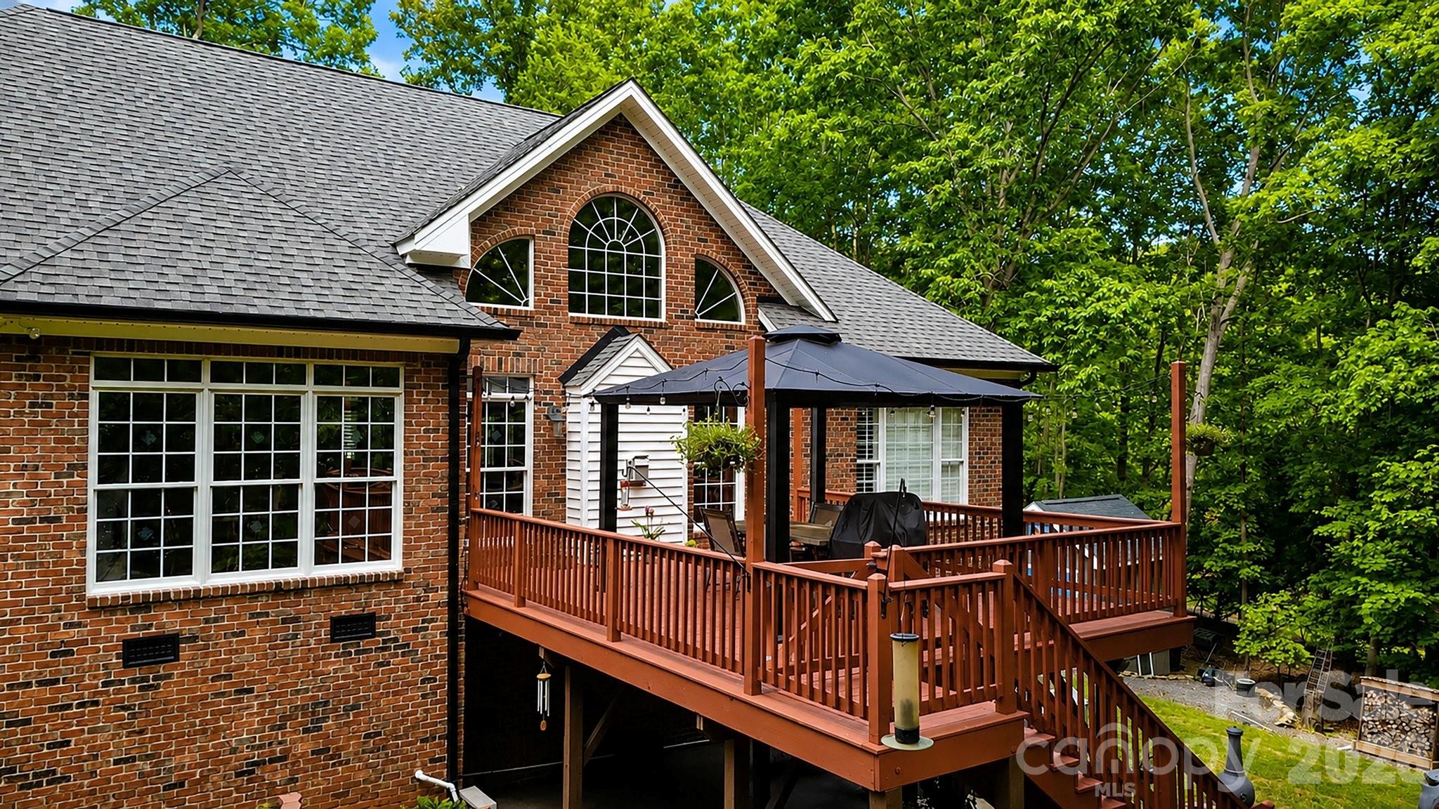 Rear Deck - 265 Westminster Court, Asheboro