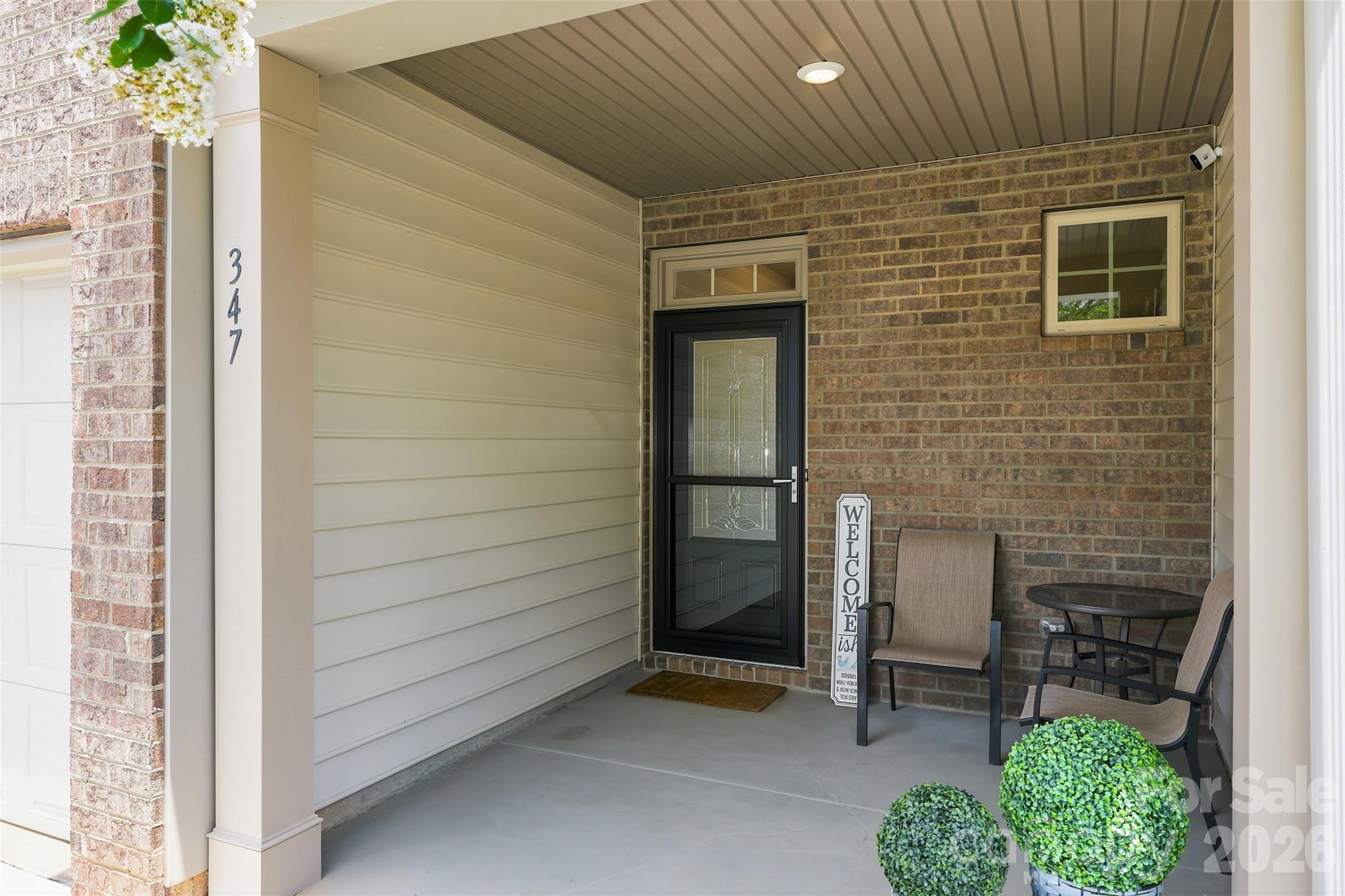 Front Patio - 347 Kennebel Place, Fort Mill