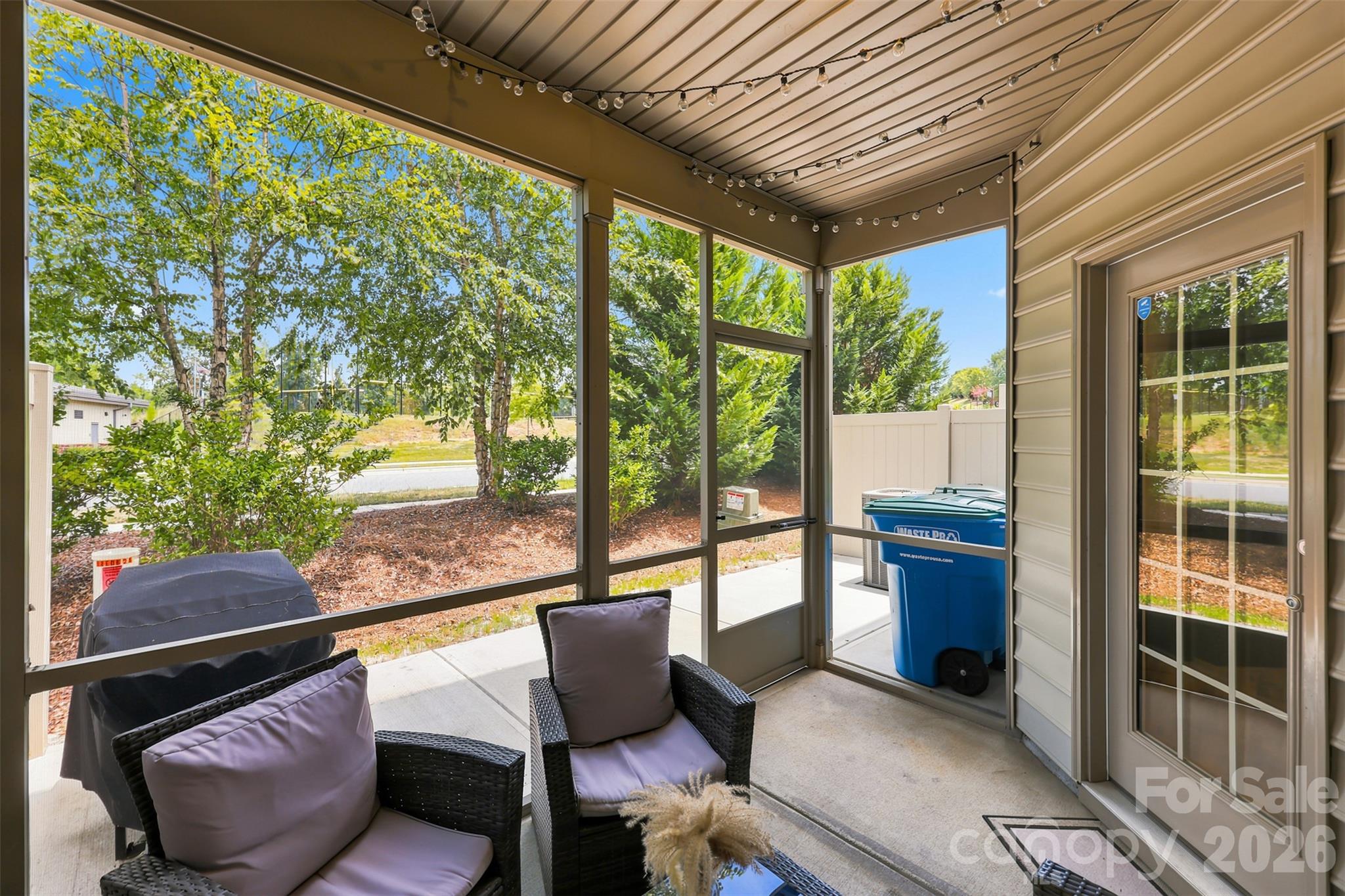 Back Covered Patio - 347 Kennebel Place, Fort Mill