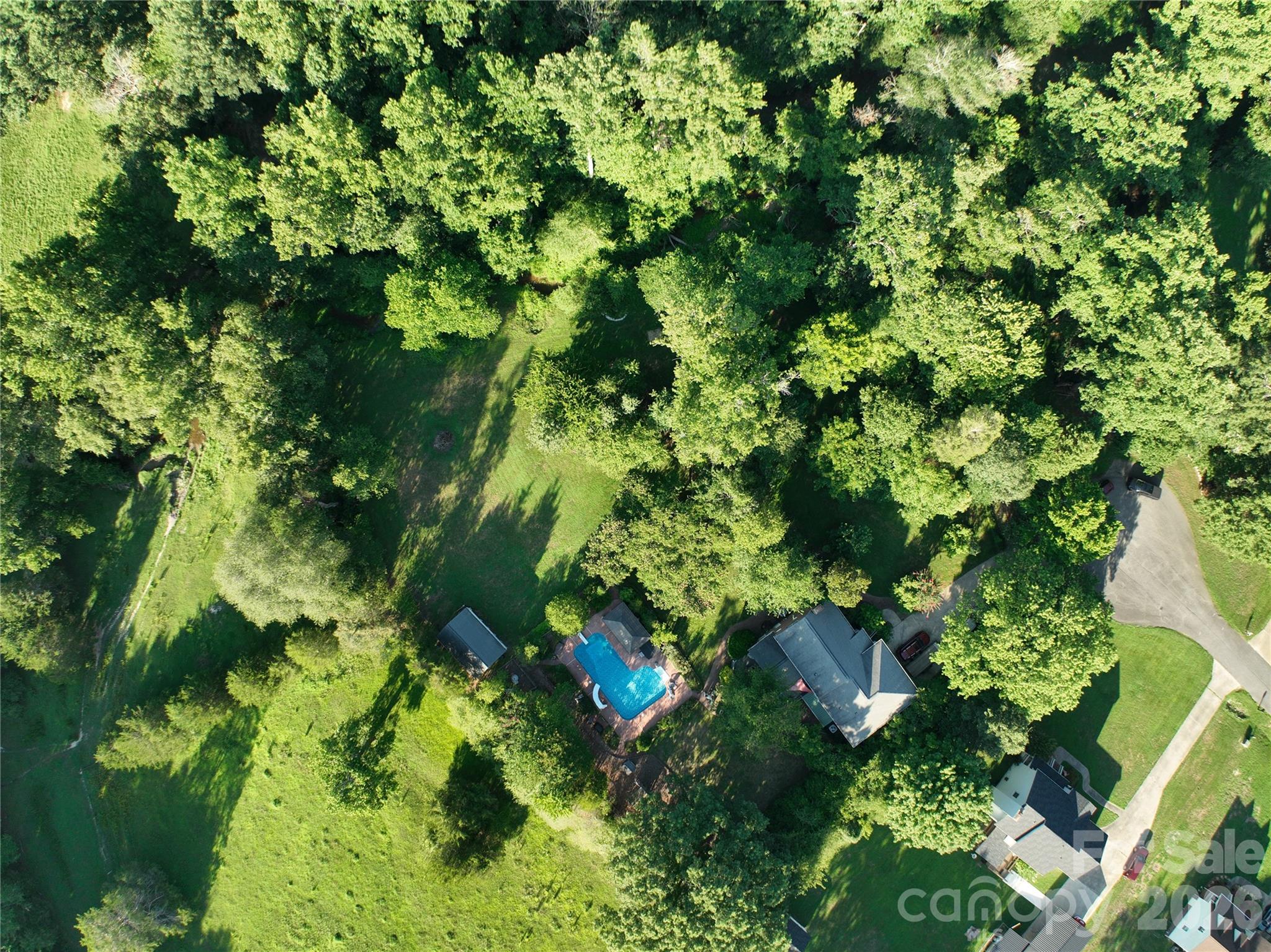 Birds eye view of the property - 119 Country Meadow Lane, Kings Mountain