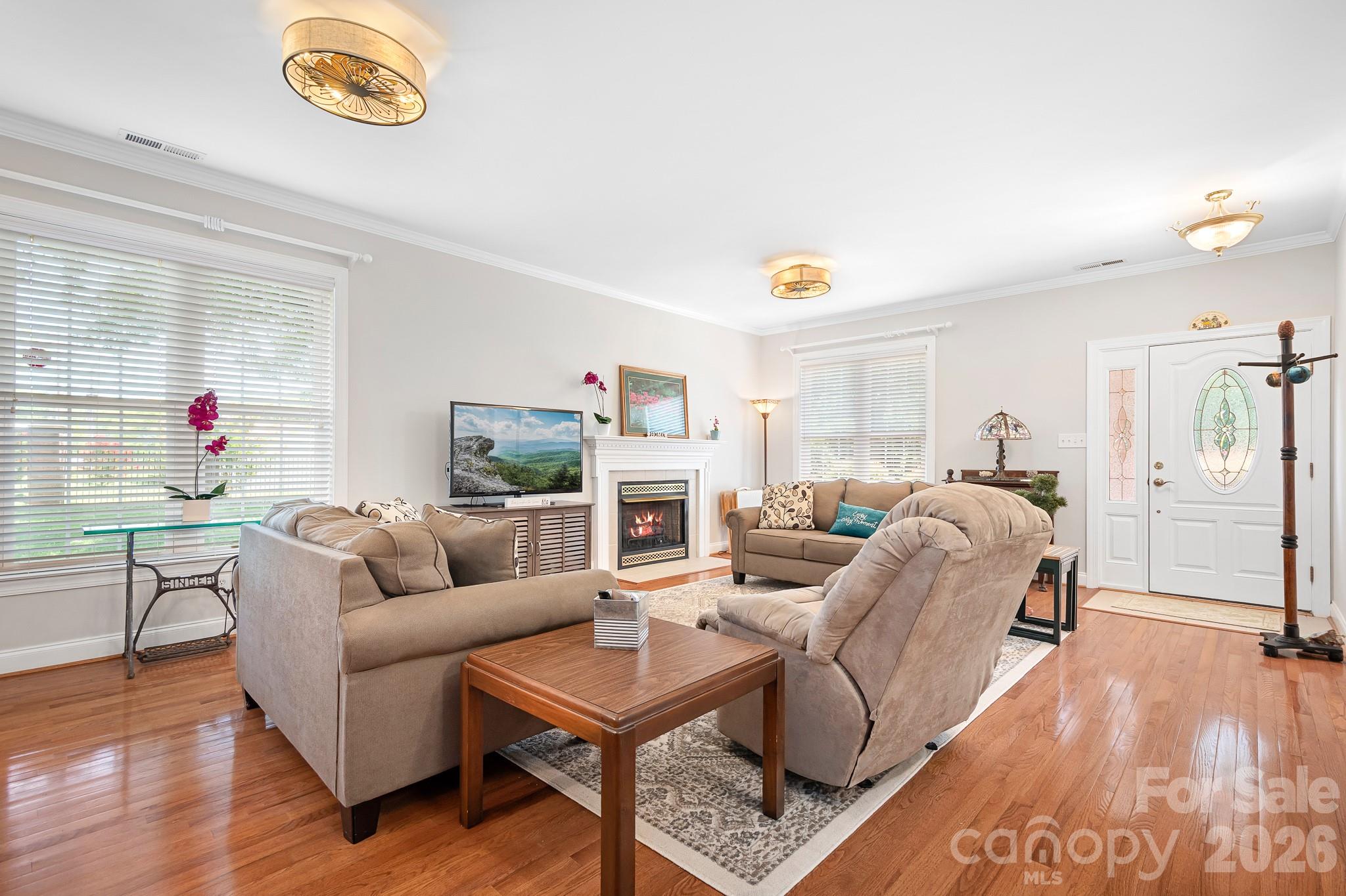 Living Room view 2 - 215 Knops Nob Road, Mooresville