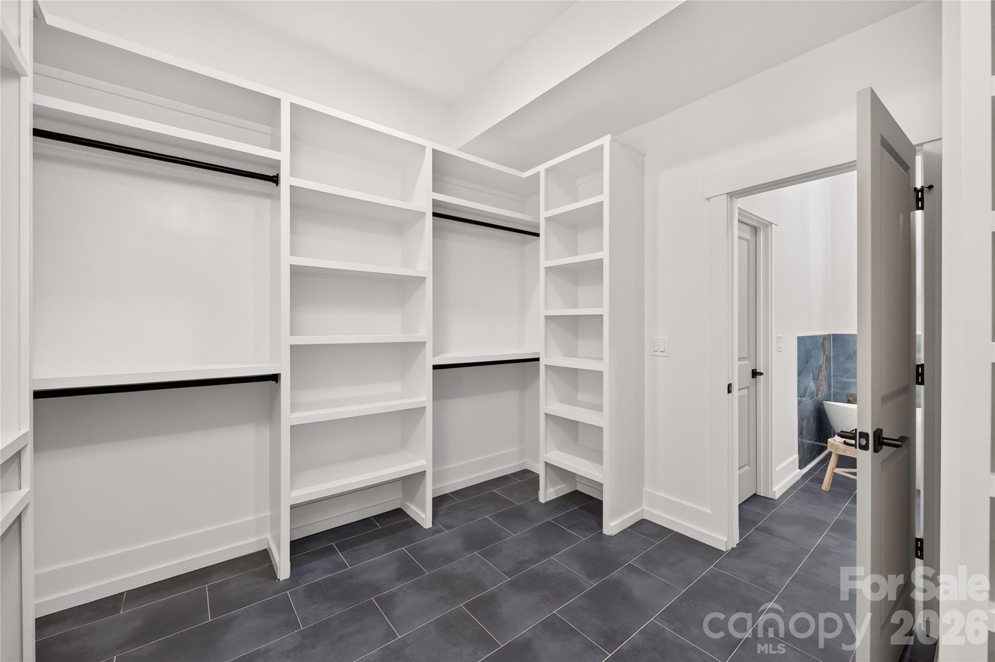 Primary closet - 3141 Brayland Avenue, Matthews
