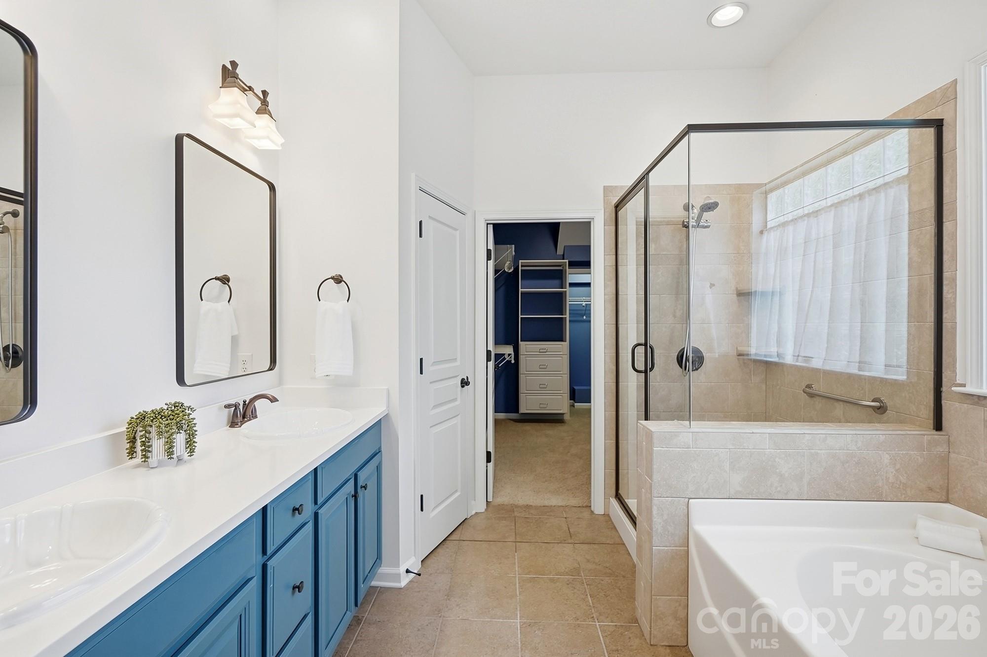 Primary Bathroom - 3076 Streamhaven Drive, Fort Mill
