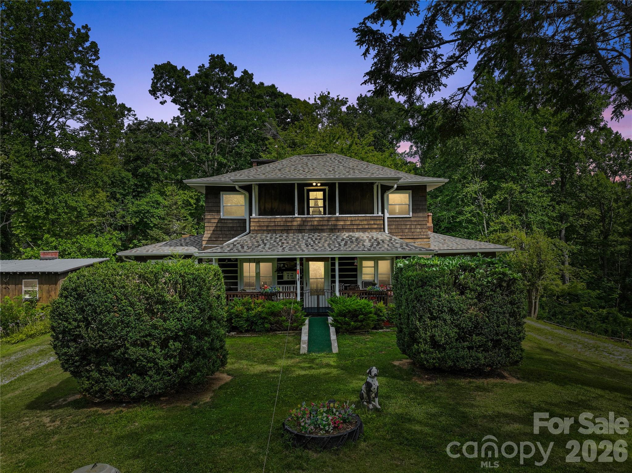 Night time on Bearwallow - 3151 N Bearwallow Road, Hendersonville