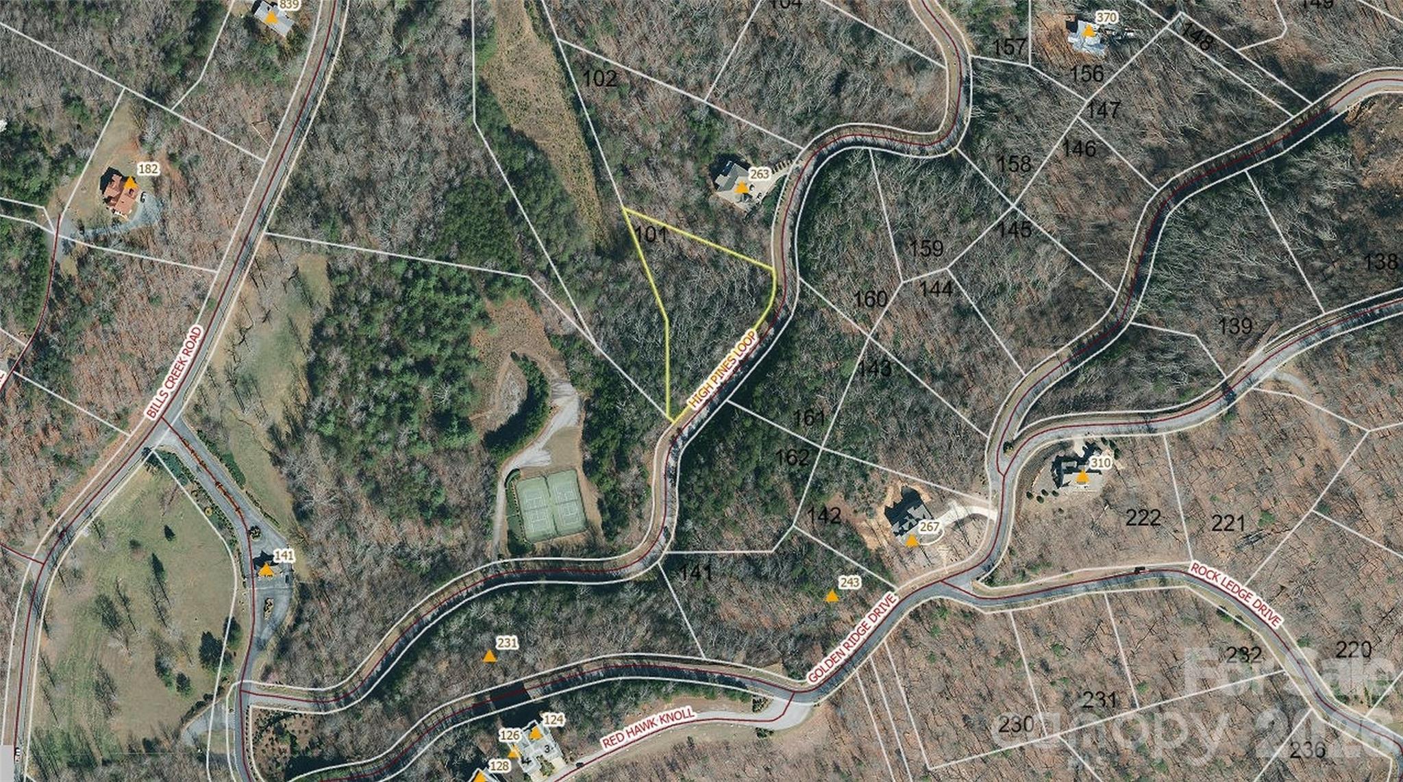 Lot at 0 High Pines Loop, Lake Lure, photo 2 of 11