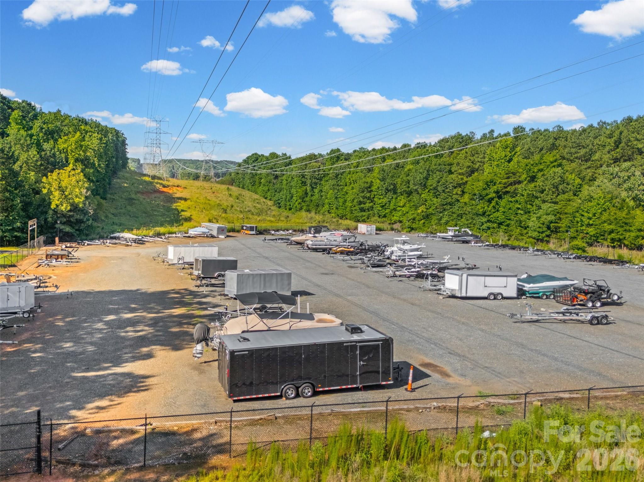 Dry Boat and Trailer Storage - 2117 Wood Clough Court, Belmont