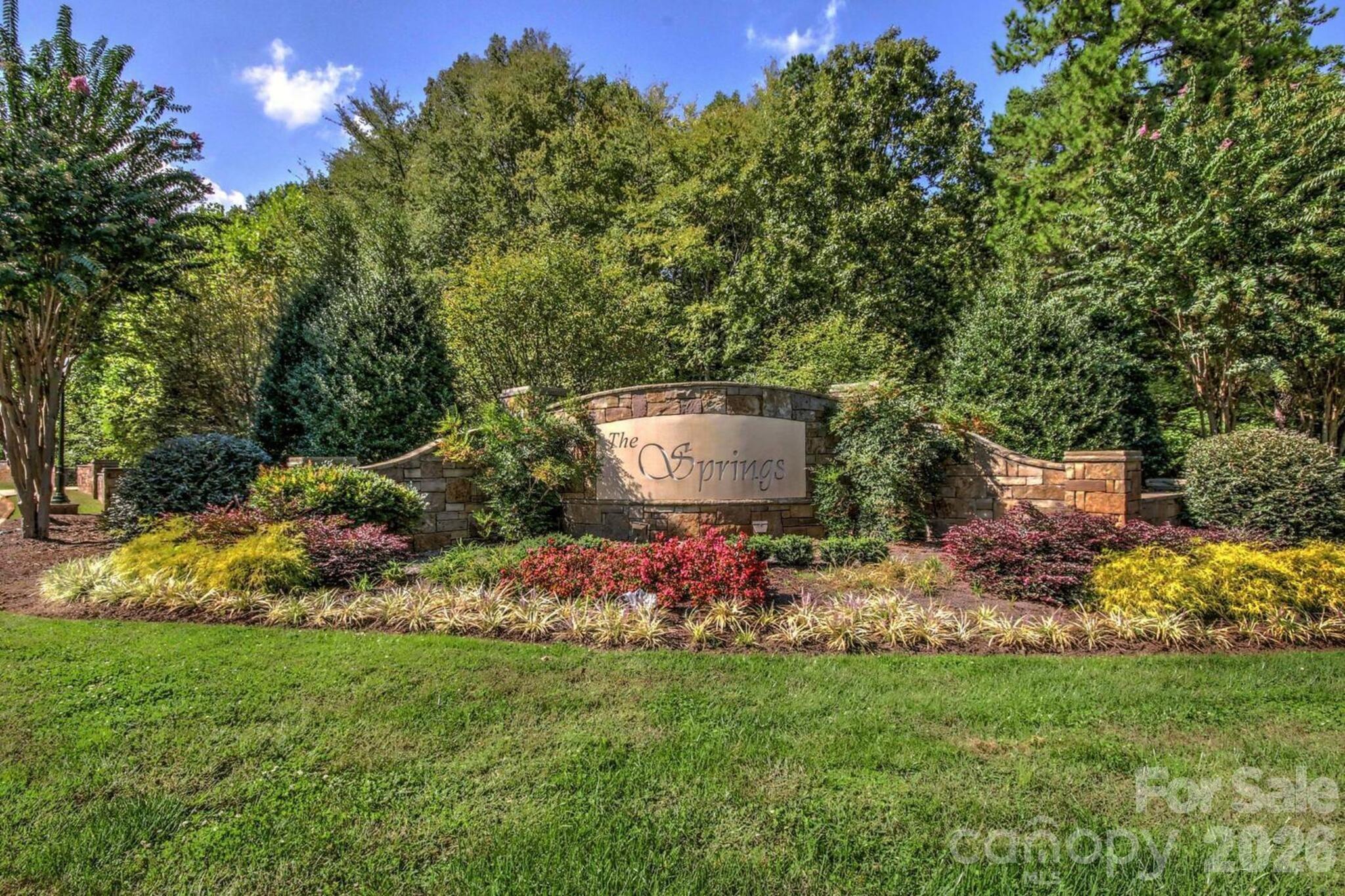 Entrance to The Springs at High Rock Lake - 2261 Sierra Trace Road, Denton