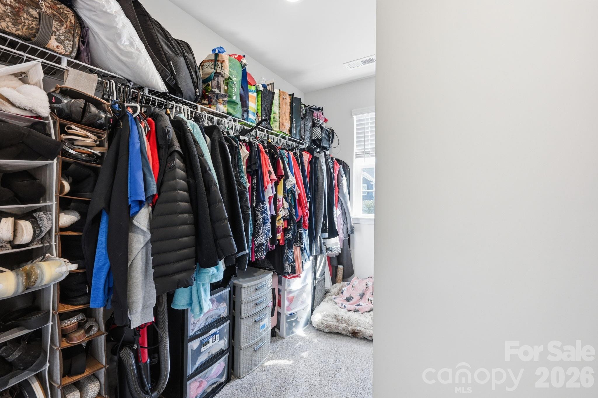 Large Primary Walk-In Closet - 328 Kennerly Center Drive, Mooresville