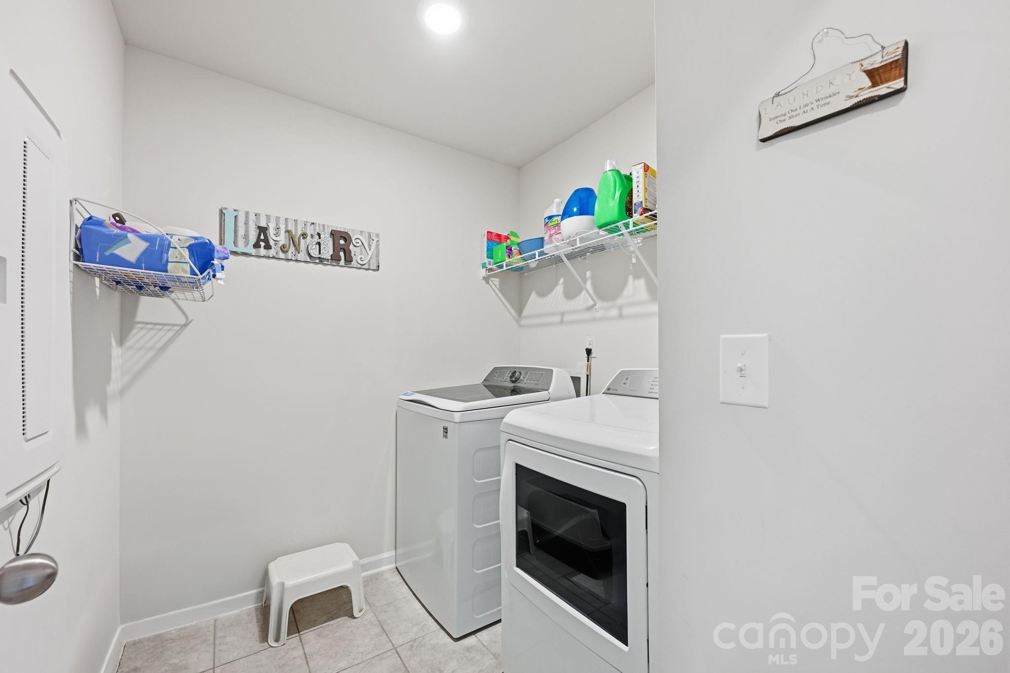 Laundry Room on Upper Level - 328 Kennerly Center Drive, Mooresville
