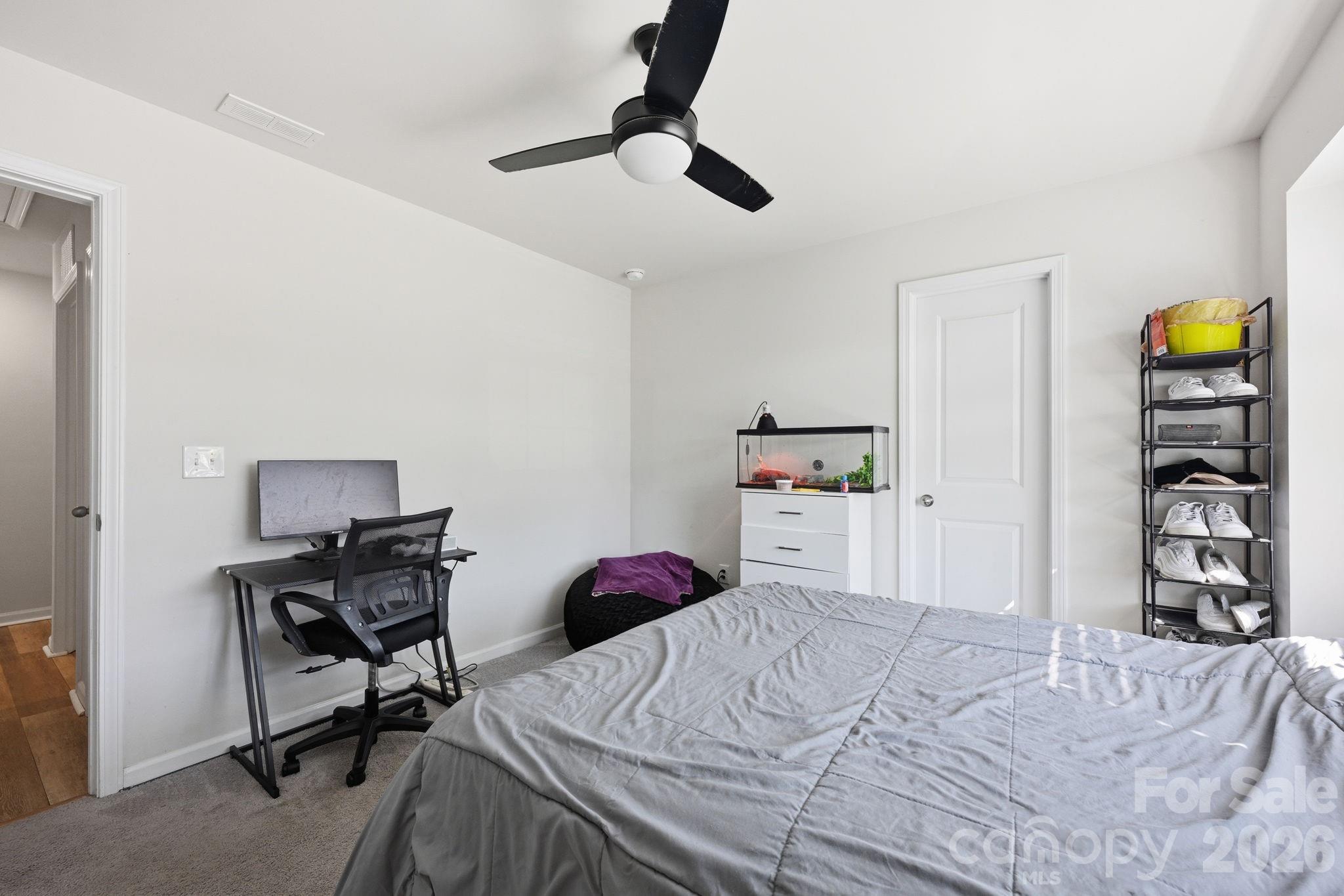 Bedroom 4 with Walk-In Closet - 328 Kennerly Center Drive, Mooresville