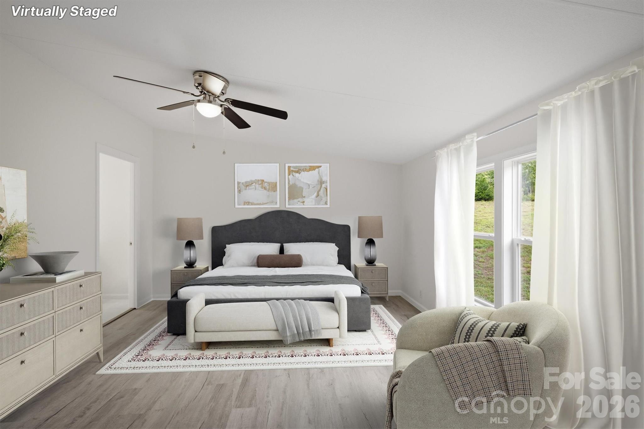 Primary Bedroom with Walk-in Closet - 2688 Kite Drive, Lenoir
