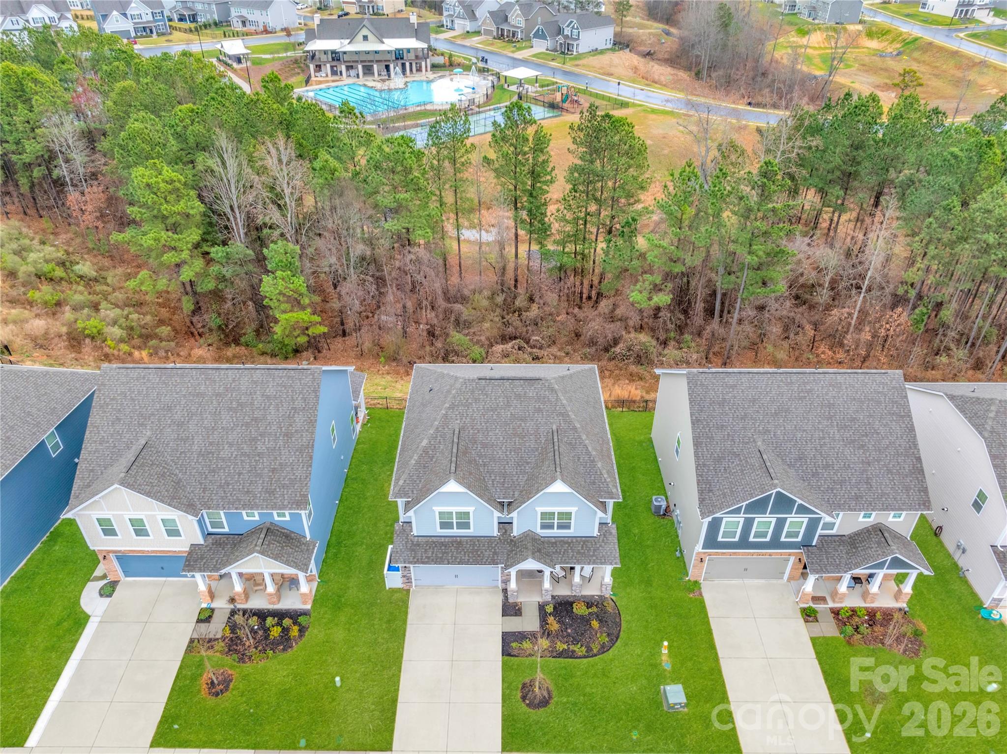Enjoy walkable access to the community's central recreation hub including resort-style swimming pool, gym, two pickle ball courts, park and clubhouse. - 4849 Tacoma Drive, Fort Mill