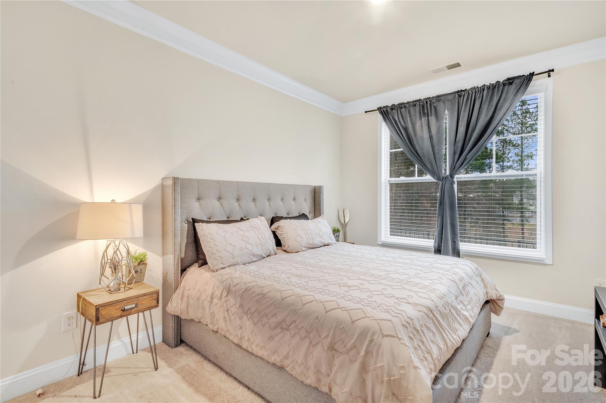 This main level desirable guest room offers the ultimate setup for overnight visitors, in-laws or a quiet home office - 4849 Tacoma Drive, Fort Mill