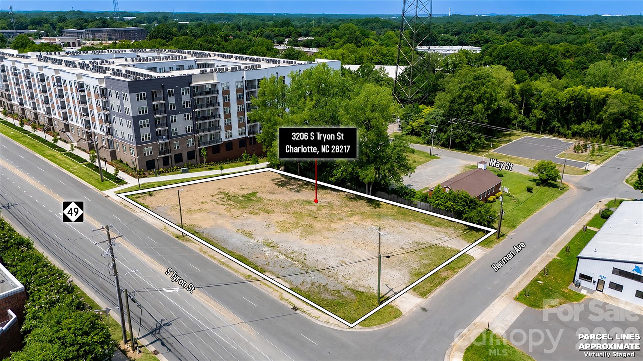 Unimproved Commercial at 3206 S Tryon Street, Charlotte, photo 9 of 23
