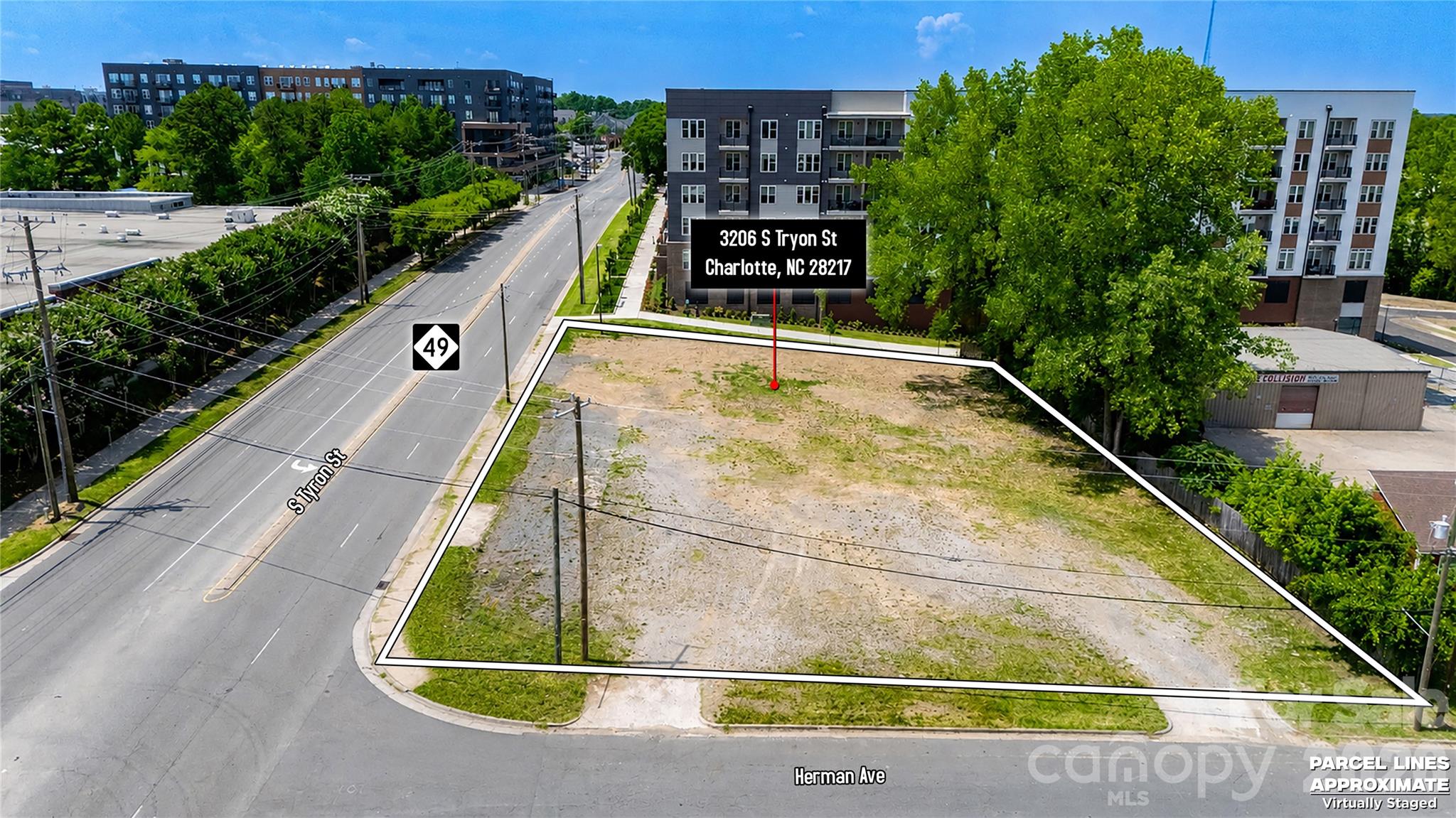 Unimproved Commercial at 3206 S Tryon Street, Charlotte, photo 13 of 23