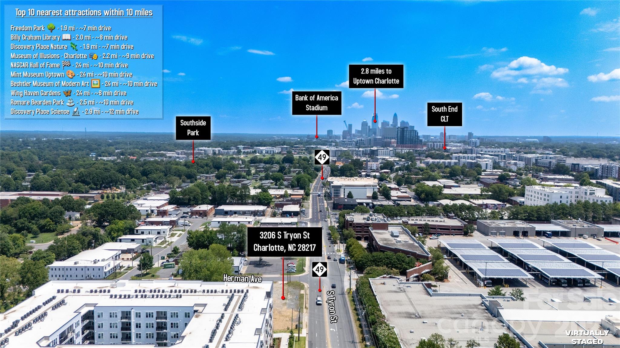 Unimproved Commercial at 3206 S Tryon Street, Charlotte, photo 23 of 23