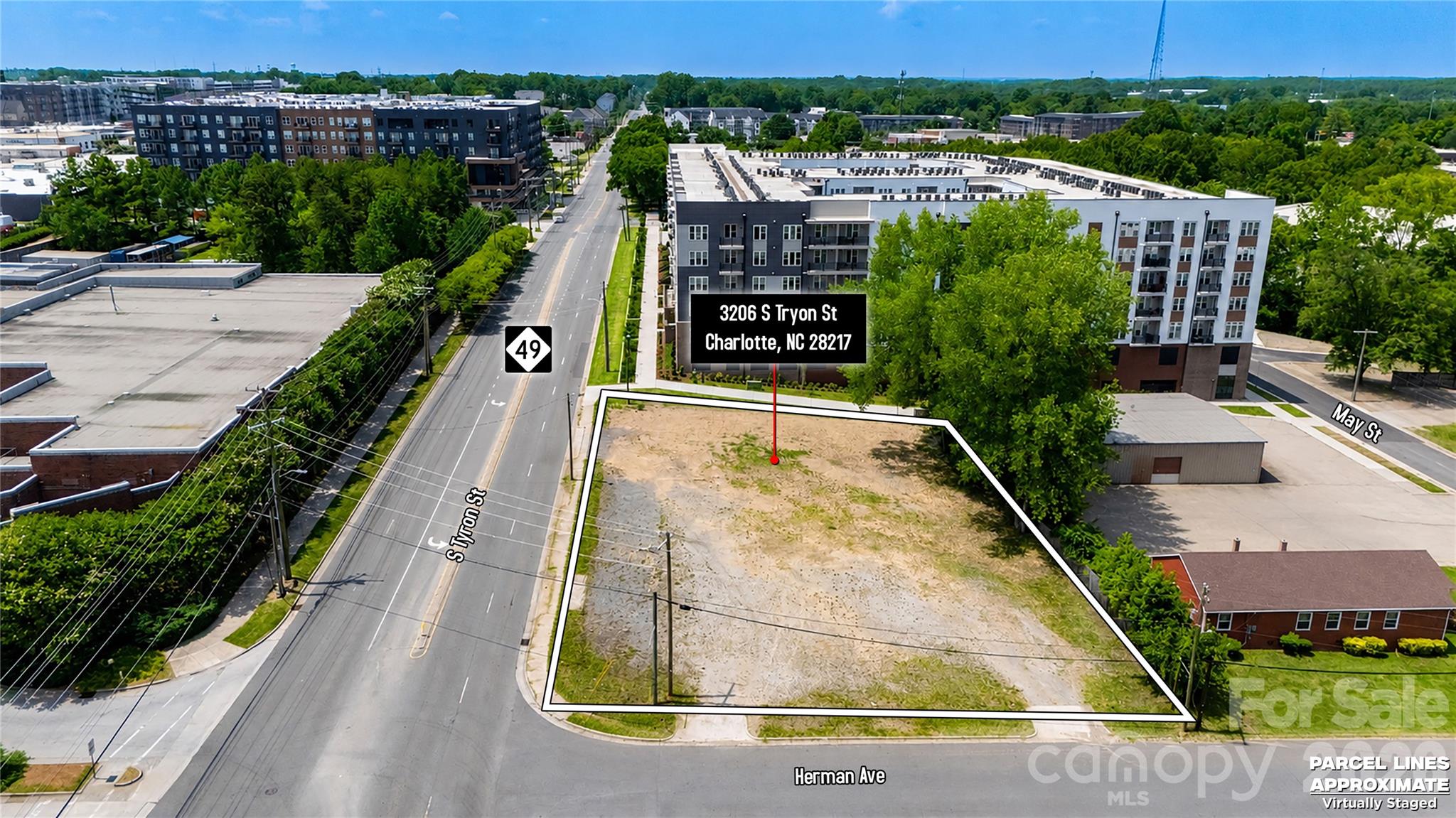Unimproved Commercial at 3206 S Tryon Street, Charlotte, photo 10 of 20