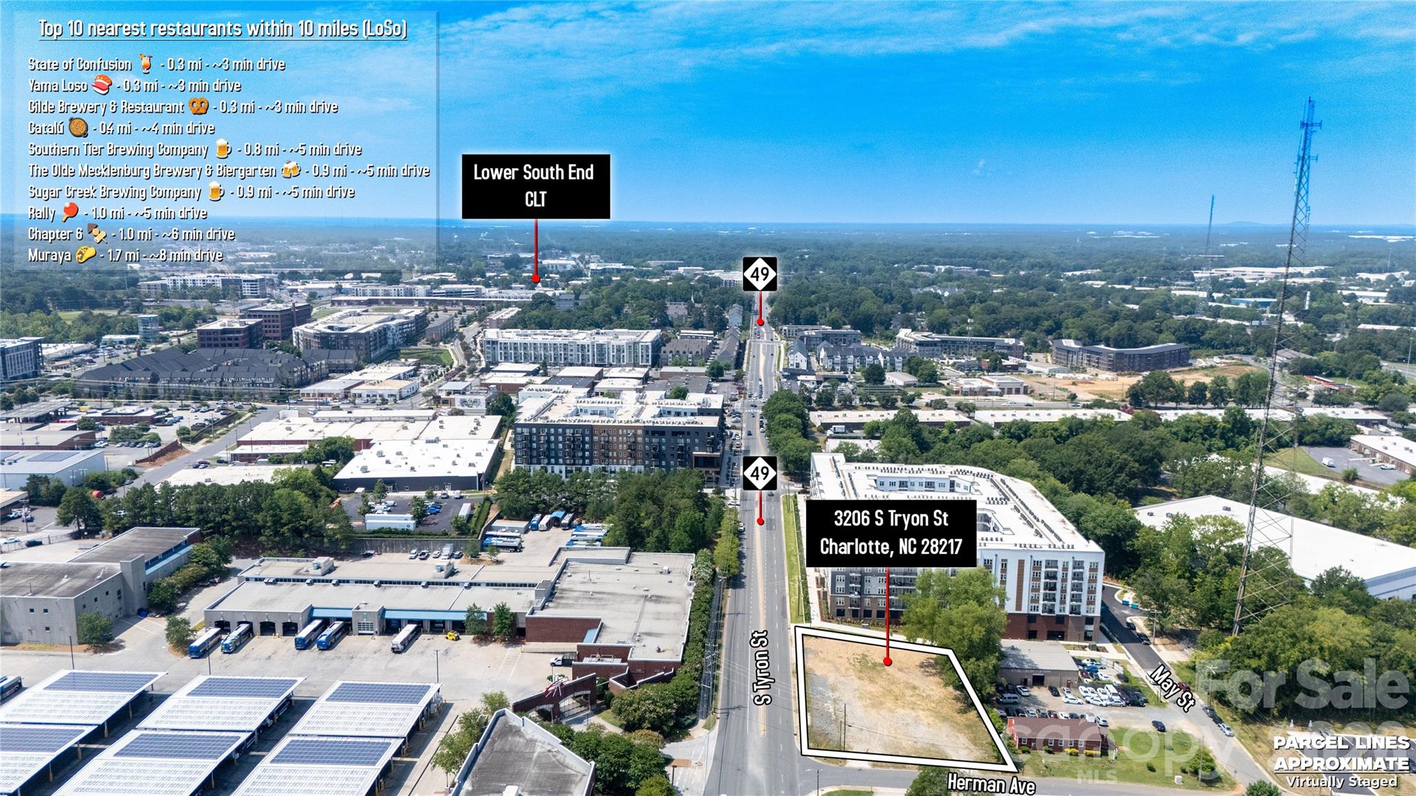 Unimproved Commercial at 3206 S Tryon Street, Charlotte, photo 17 of 20