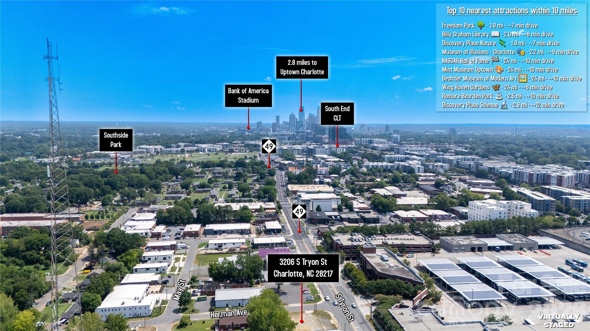 Unimproved Commercial at 3206 S Tryon Street, Charlotte, photo 20 of 20
