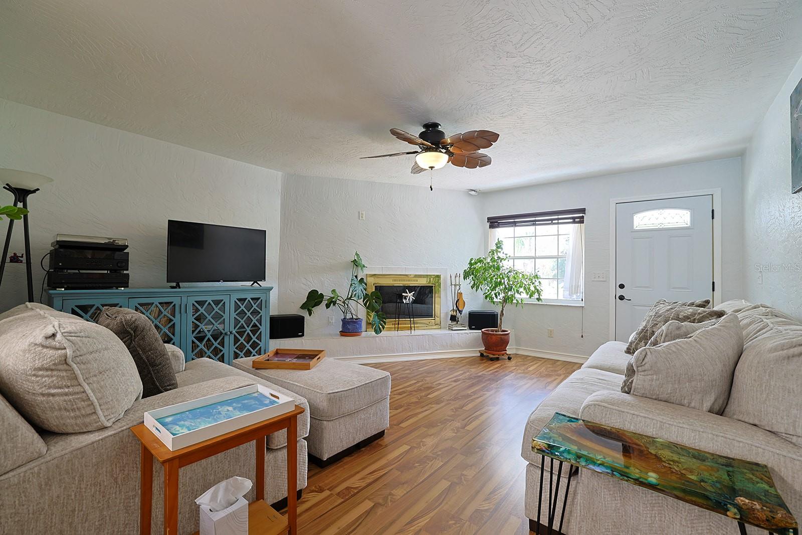 Living Room towards Front Door - 2553 NORDMAN AVE, NEW SMYRNA BEACH
