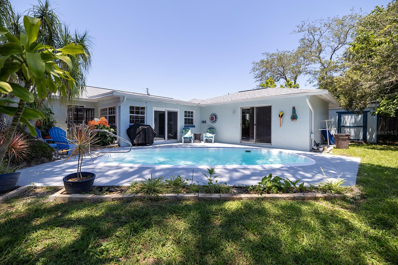 Back yard Oasis with Pool - 2553 NORDMAN AVE, NEW SMYRNA BEACH
