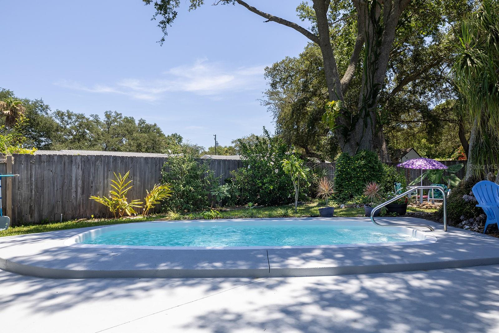 Backyard Pool Area - 2553 NORDMAN AVE, NEW SMYRNA BEACH
