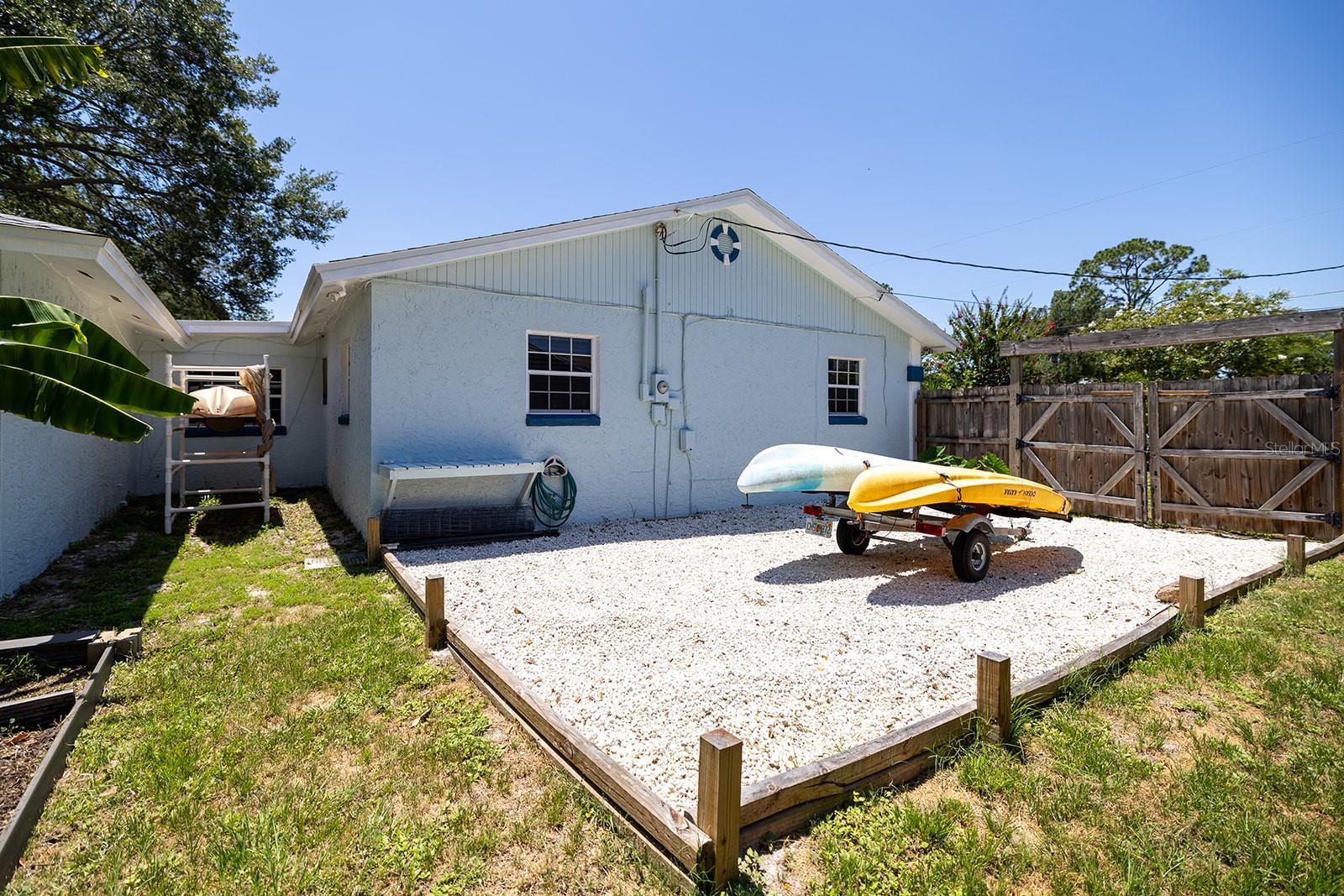 Boat Parking on North Side of Home - 2553 NORDMAN AVE, NEW SMYRNA BEACH