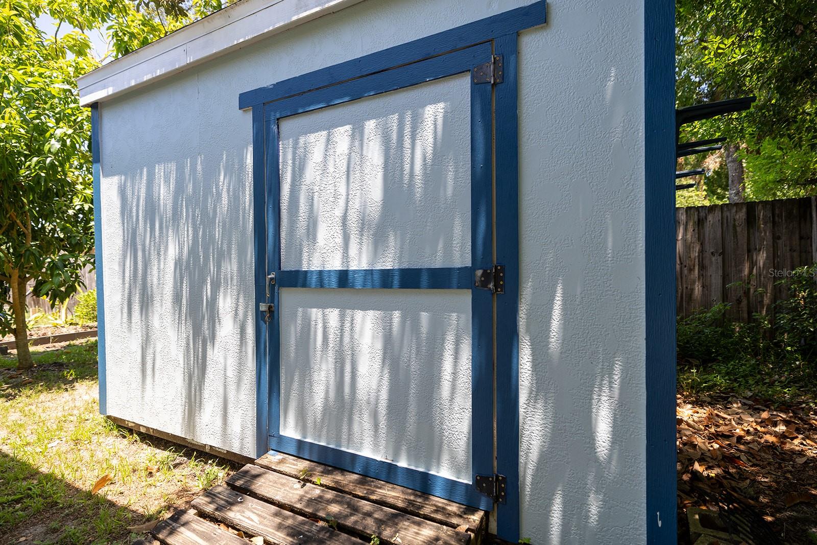 Shed with electric - 2553 NORDMAN AVE, NEW SMYRNA BEACH