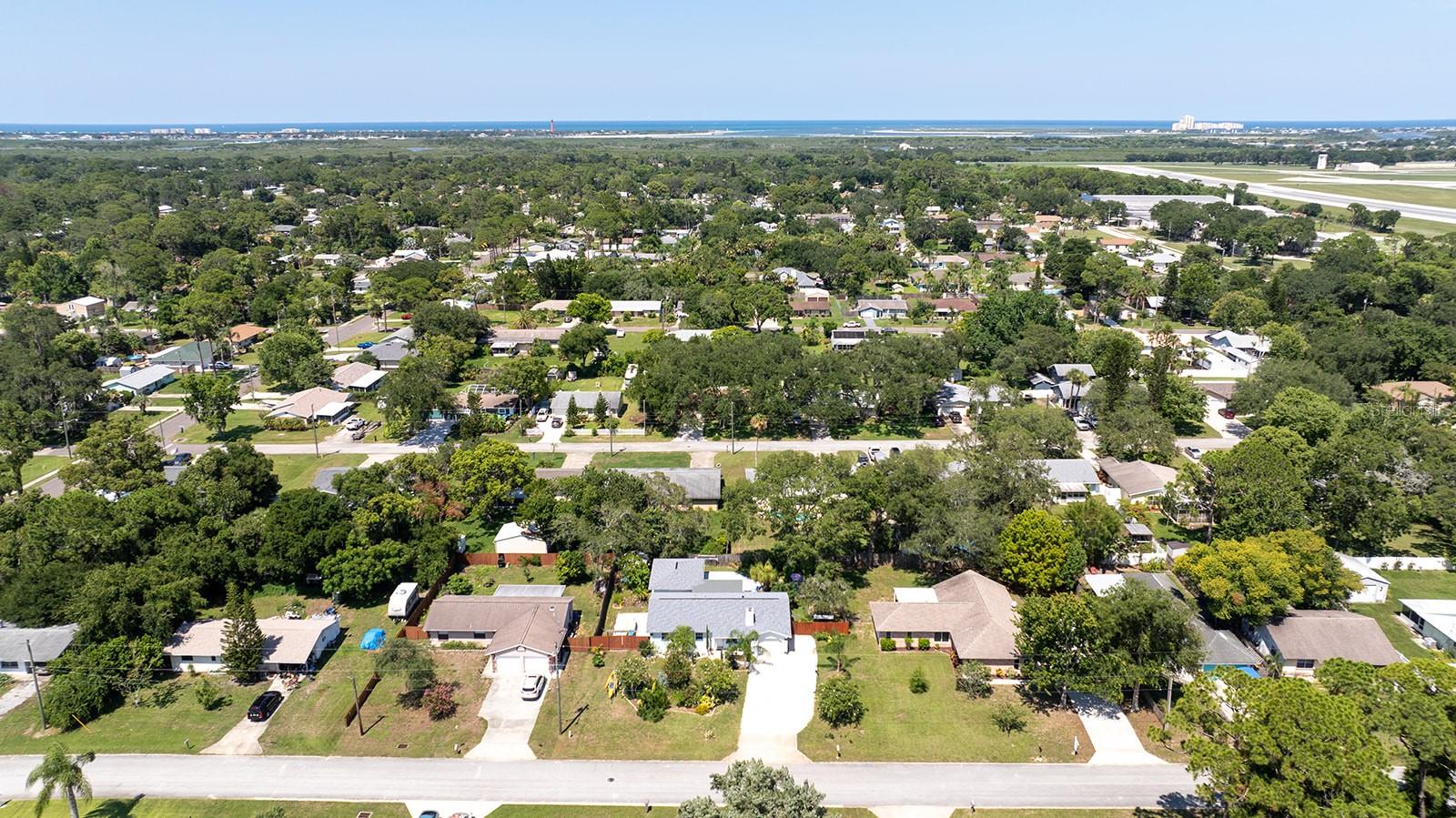 Aerial View of Home - 2553 NORDMAN AVE, NEW SMYRNA BEACH