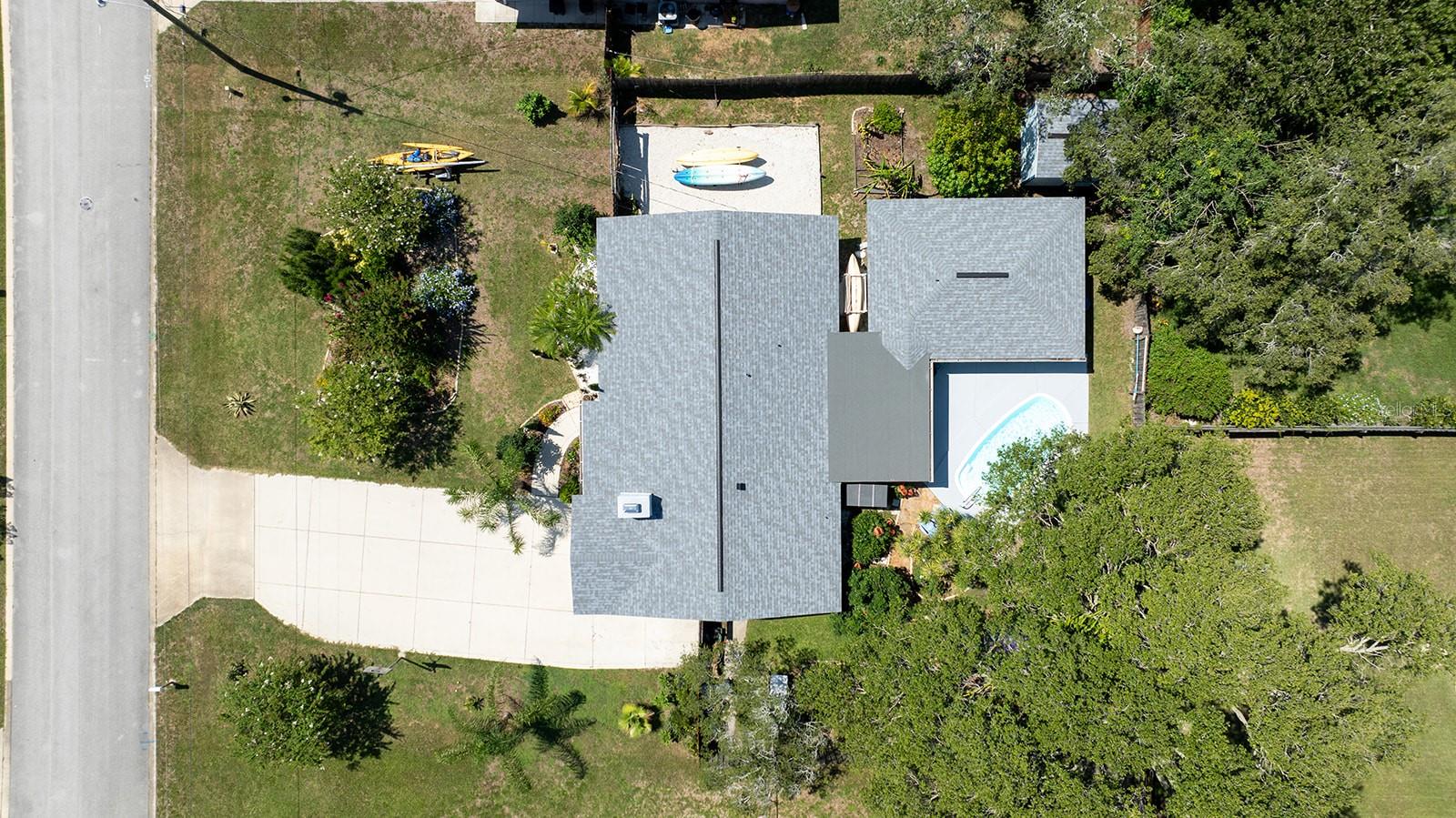Aerial View - 2553 NORDMAN AVE, NEW SMYRNA BEACH