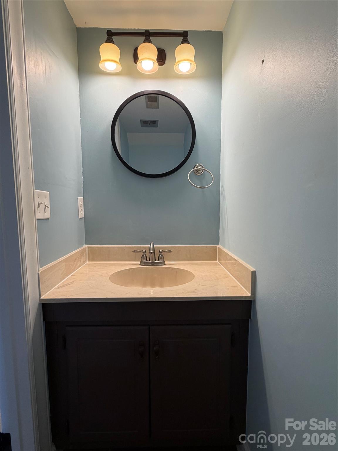 Half bath on main floor - 2705 N Center Street, Hickory
