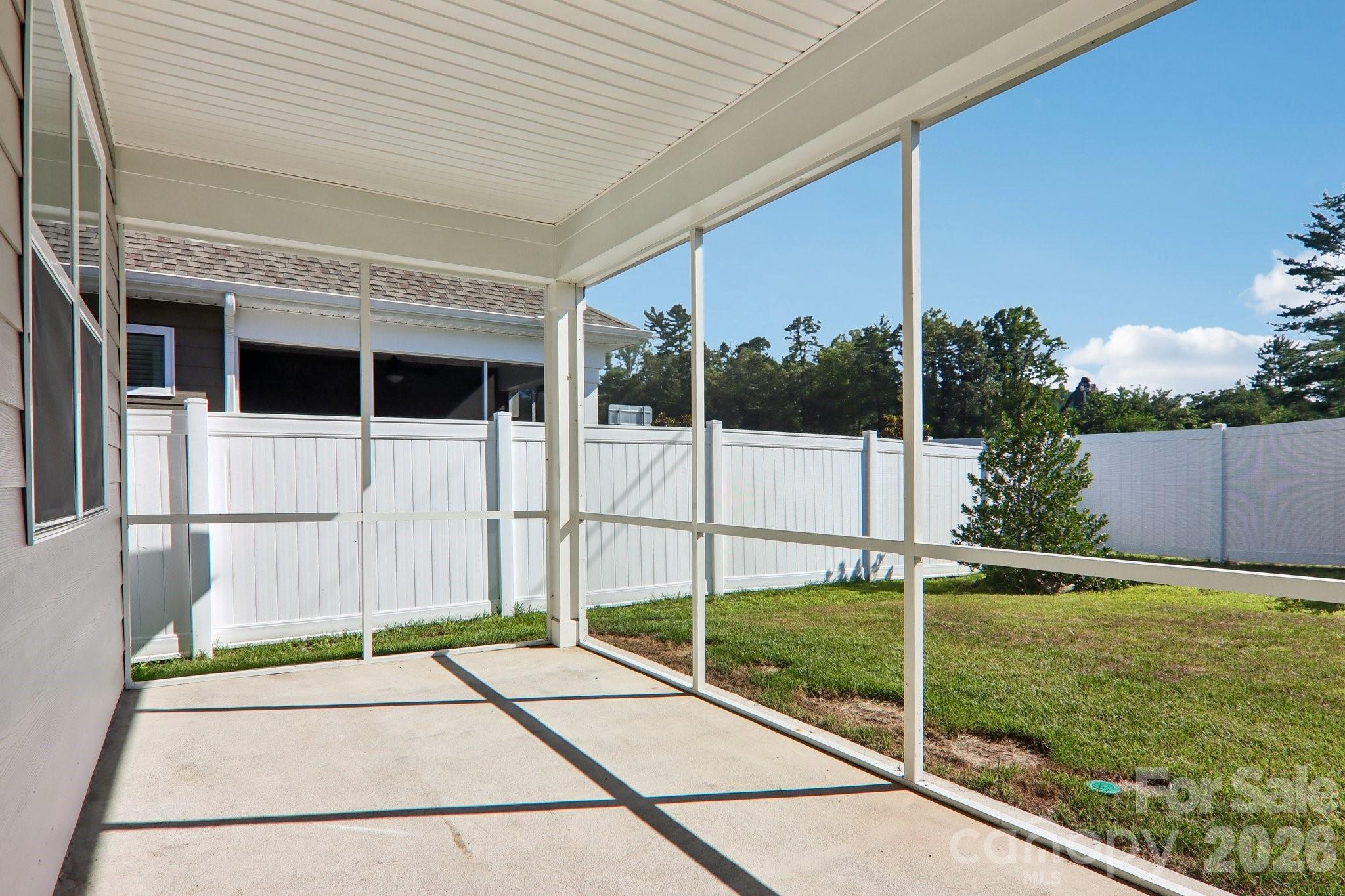 Screened in Back Porch - 505 Fox Cove Road, Hendersonville