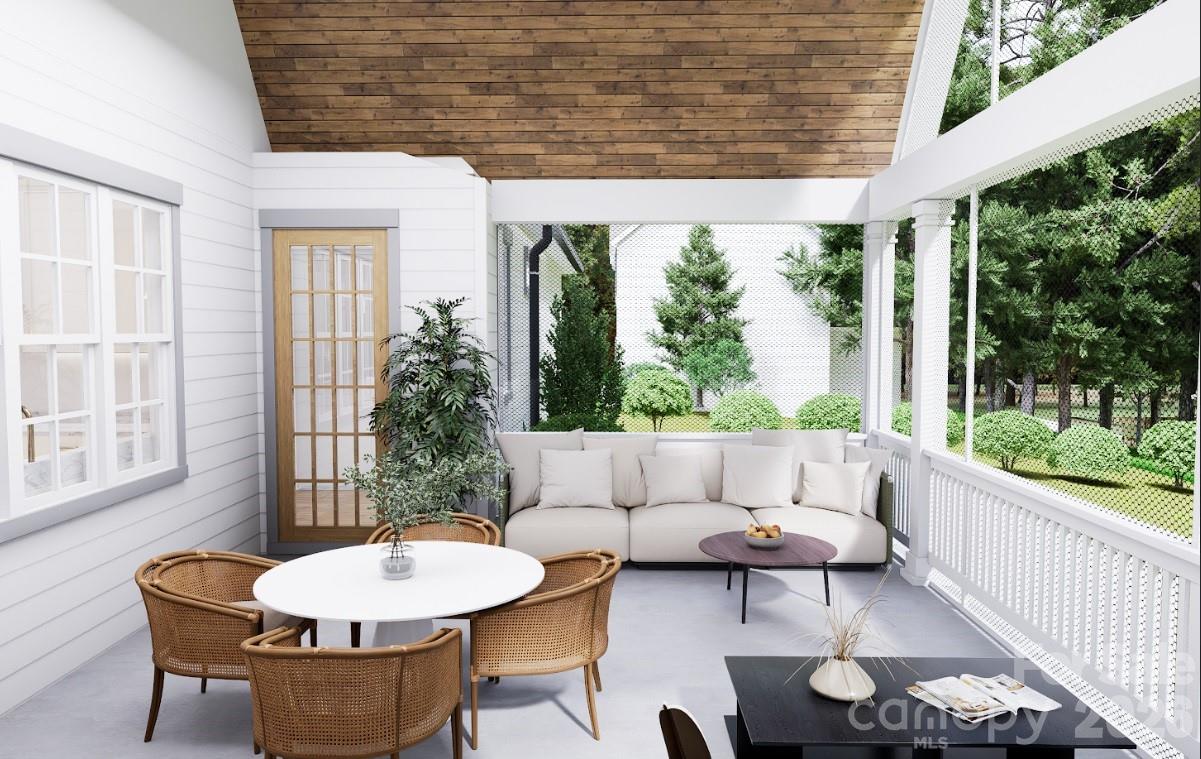 screened porch - 104 Sherwood Drive, Huntersville