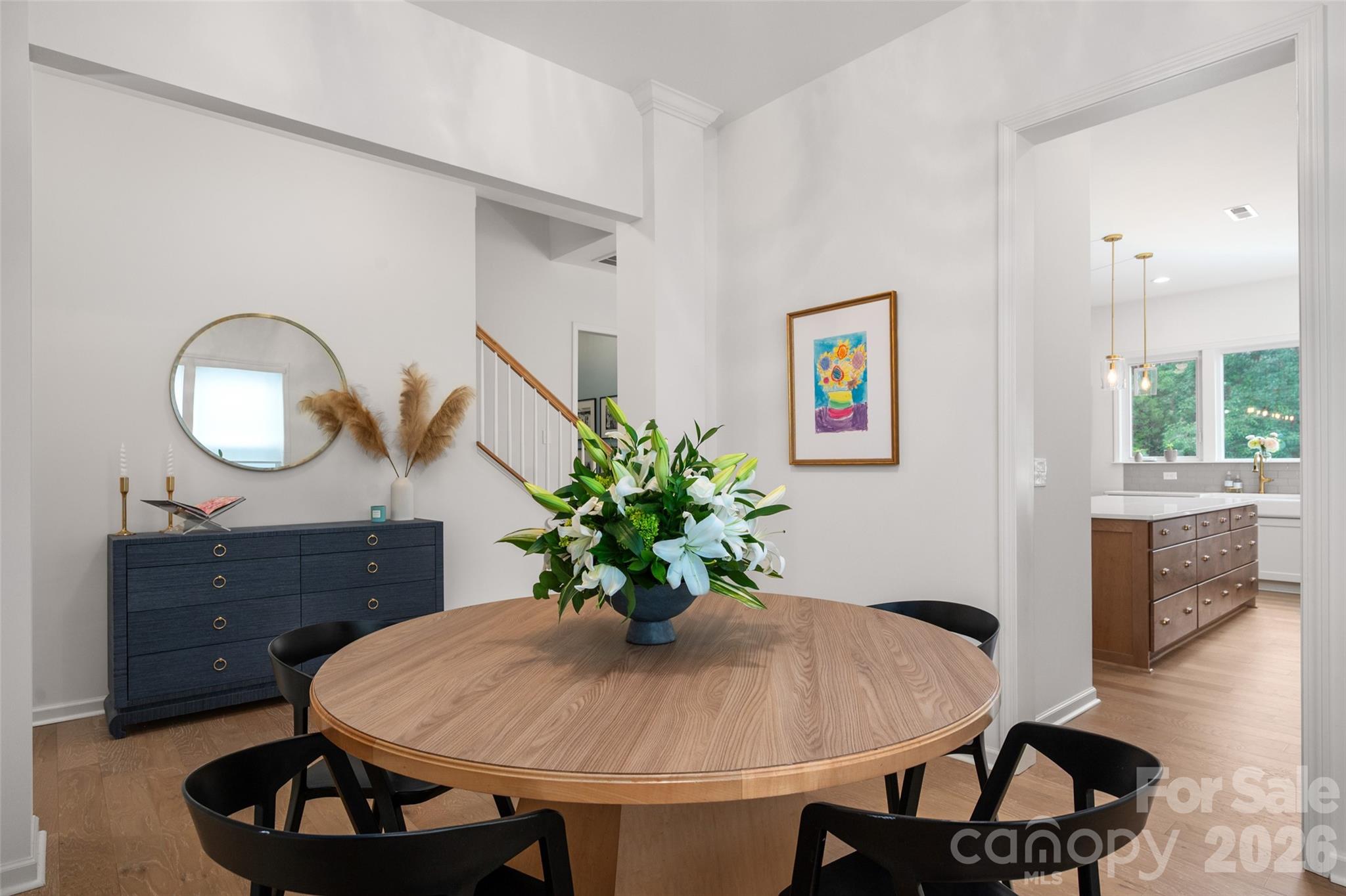 Dining into kitchen and great room - 1042 Scotch Meadows Loop, Monroe